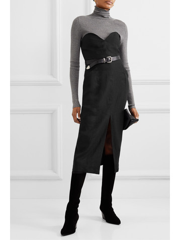 Mara Hoffman + NET SUSTAIN Diaz hemp midi dress