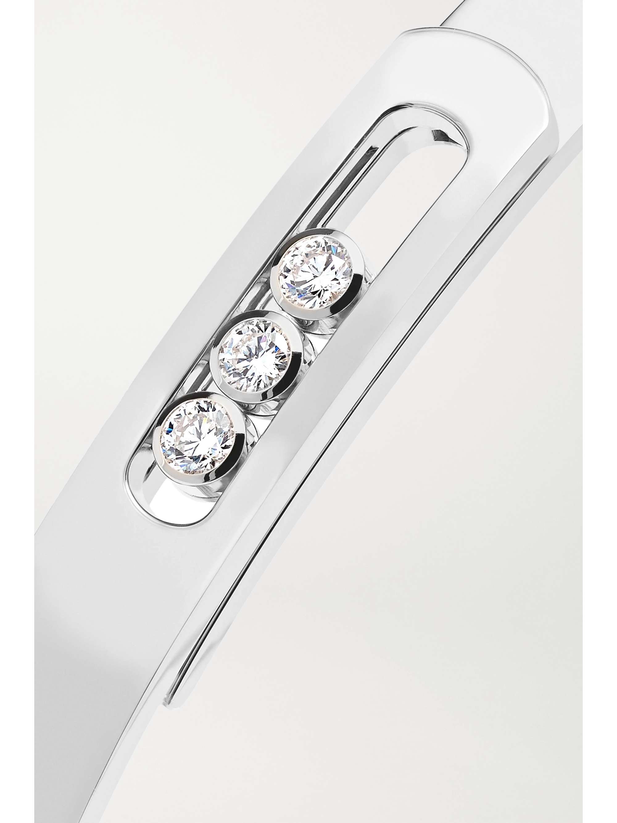 MESSIKA Move Noa 18-karat white gold diamond bangle