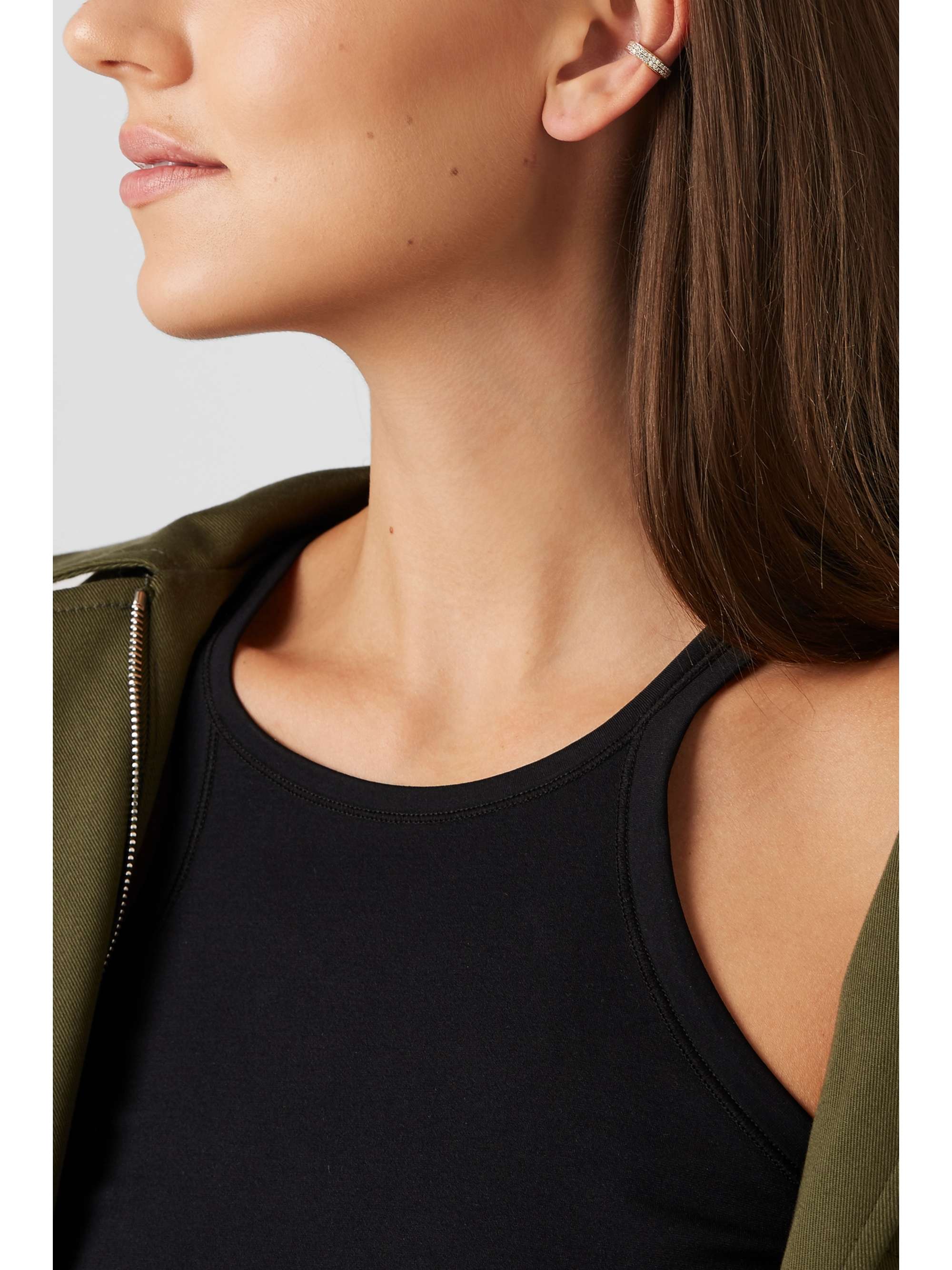 ANITA KO Huggies 18-karat rose gold diamond ear cuff