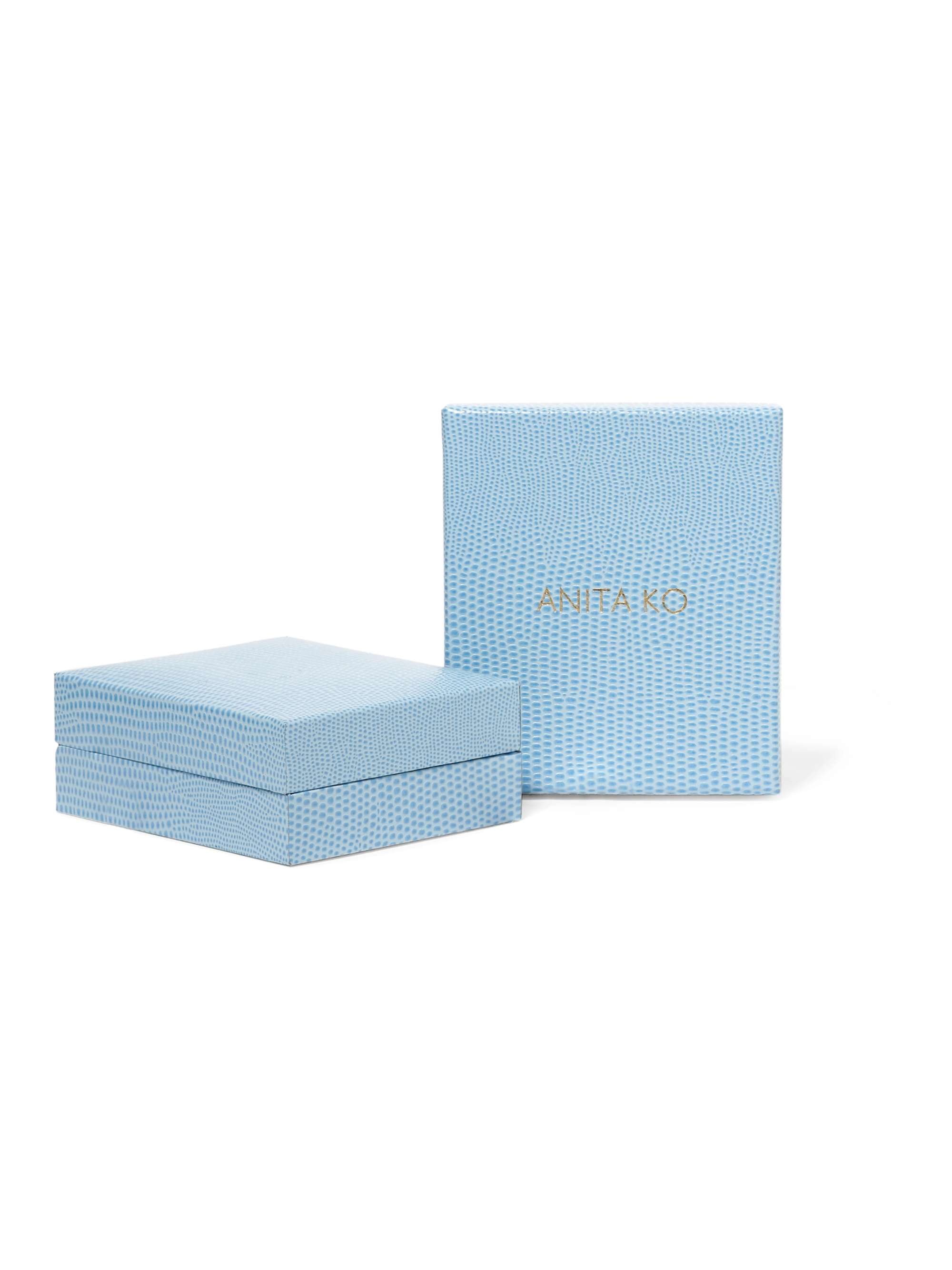 ANITA KO Huggies 18-karat rose gold diamond earring