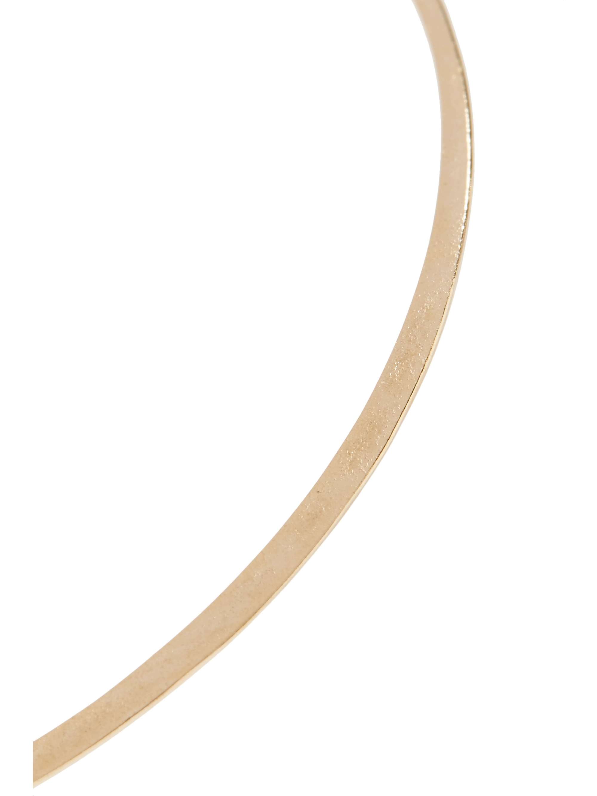 MELISSA JOY MANNING 14-karat gold hoop earrings