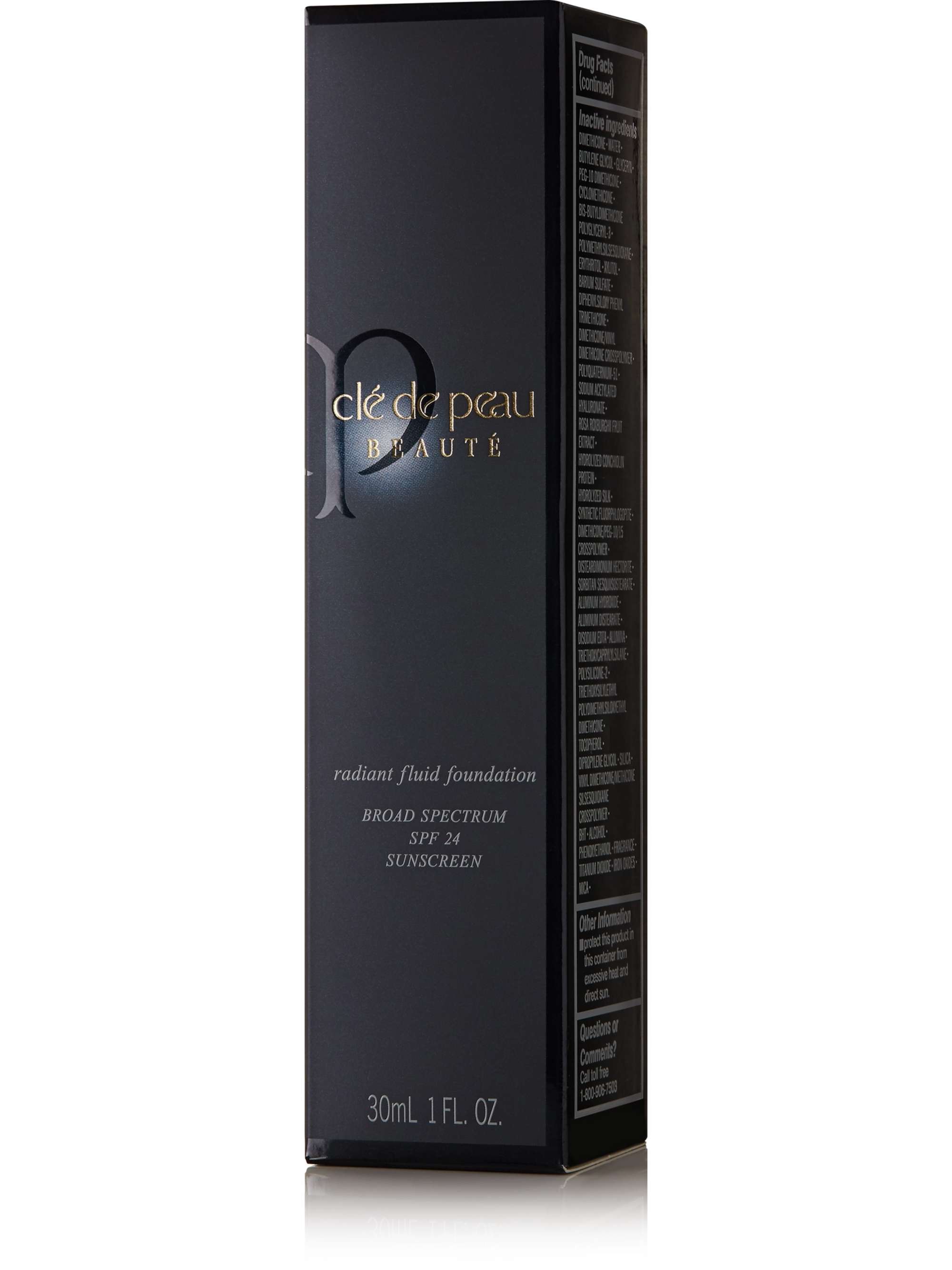 CLÉ DE PEAU BEAUTÉ Radiant Fluid Foundation SPF24 - Light Buff BF20, 30ml