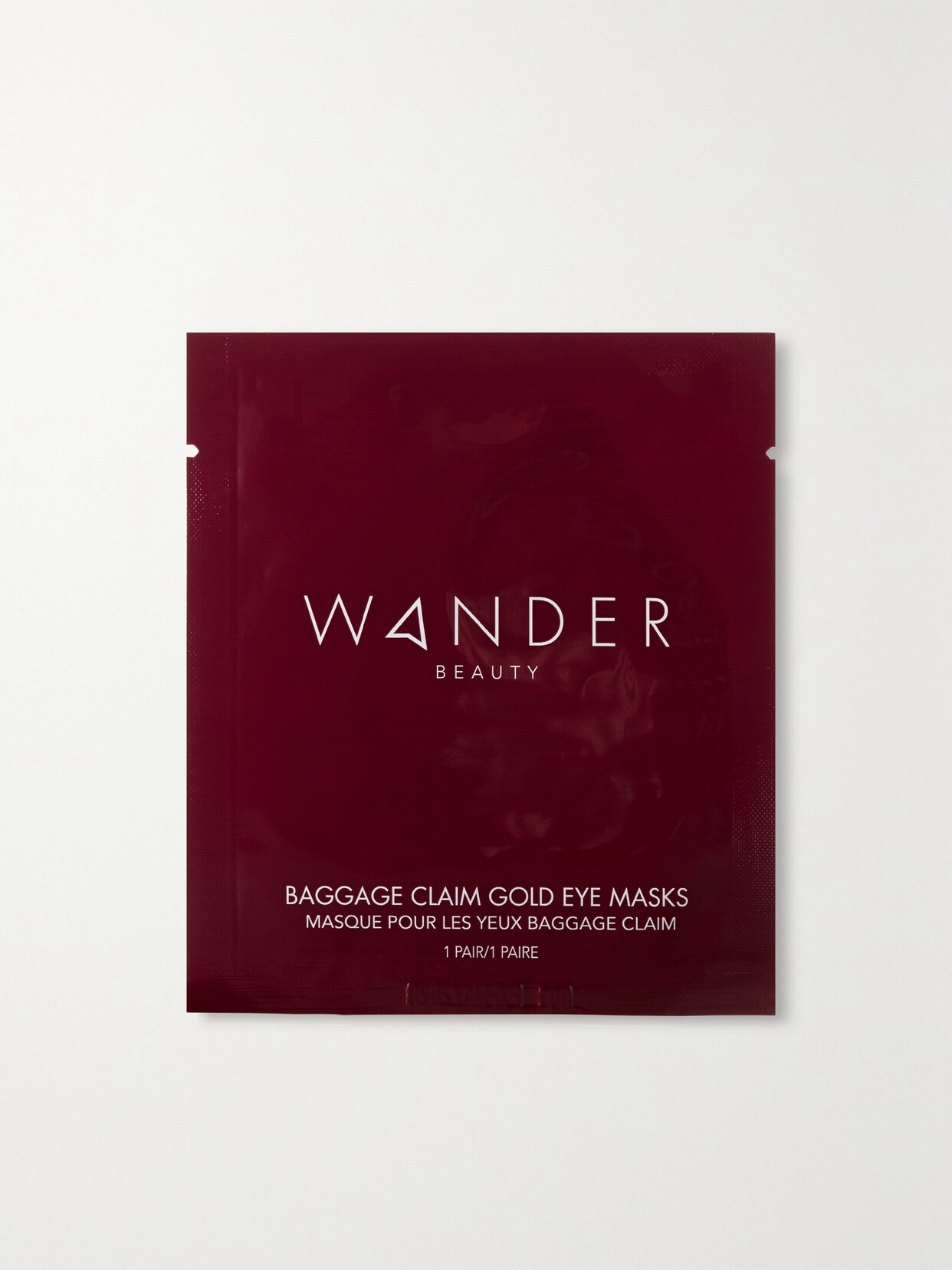 Wander Beauty Baggage Claim Gold Eye Masks X 6 - One Size In Colorless