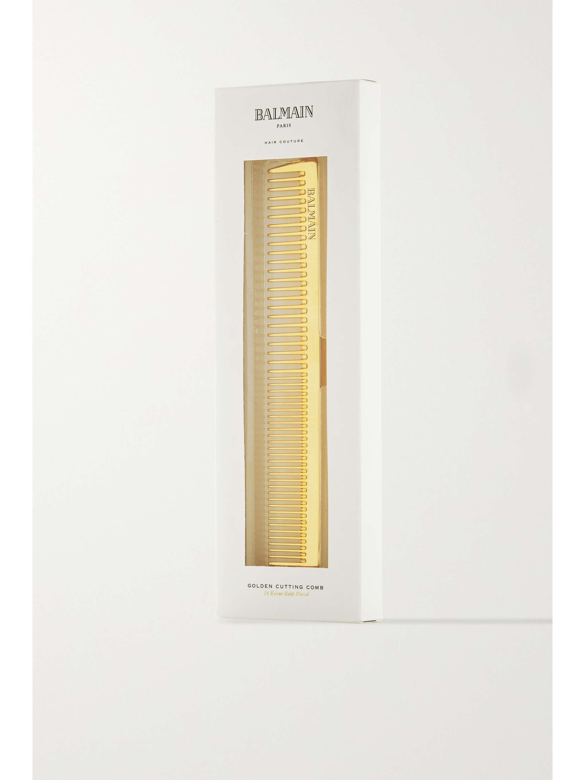 BALMAIN PARIS HAIR COUTURE Gold-plated Cutting Comb