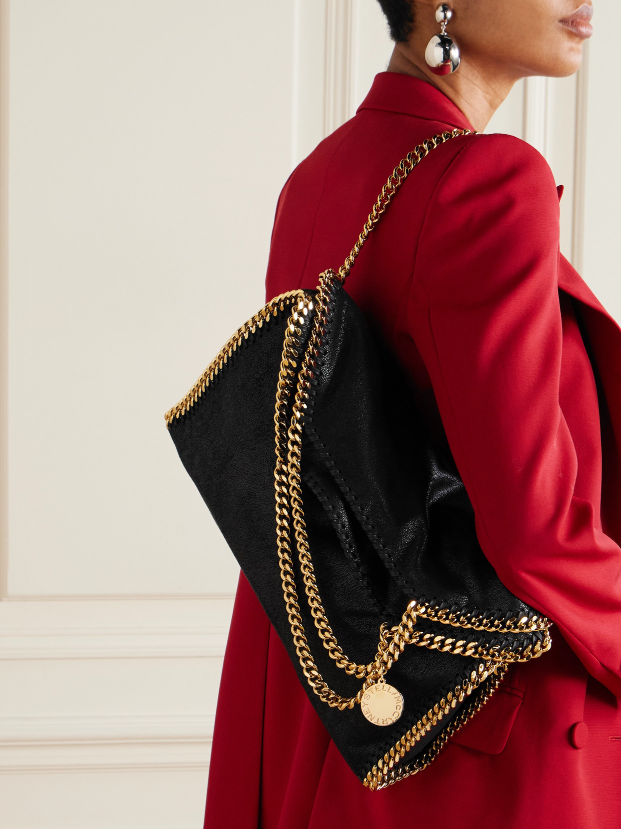 The Falabella Medium Vegetarian Material Shoulder Bag
