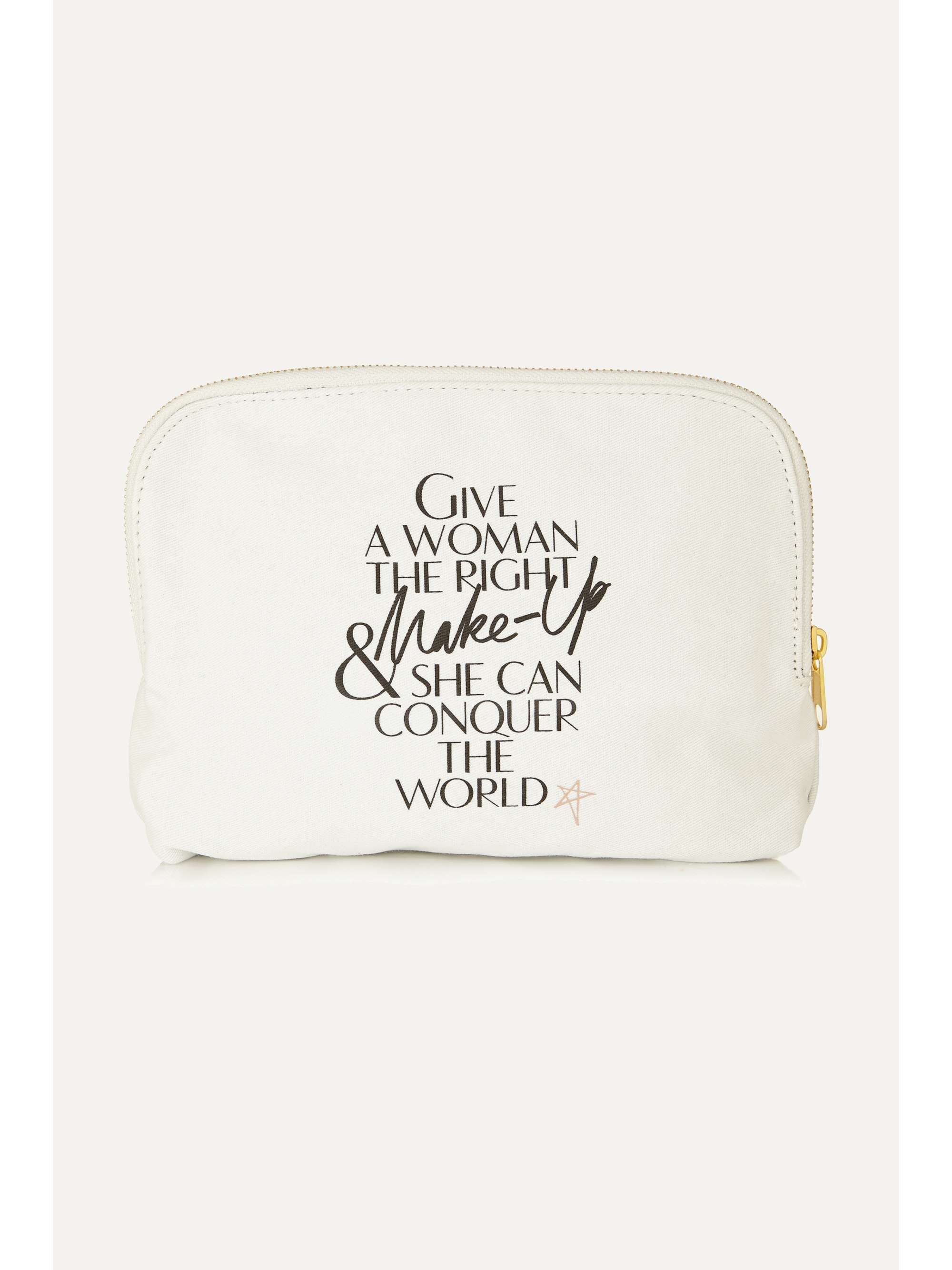 CHARLOTTE TILBURY Printed cotton-canvas cosmetics case