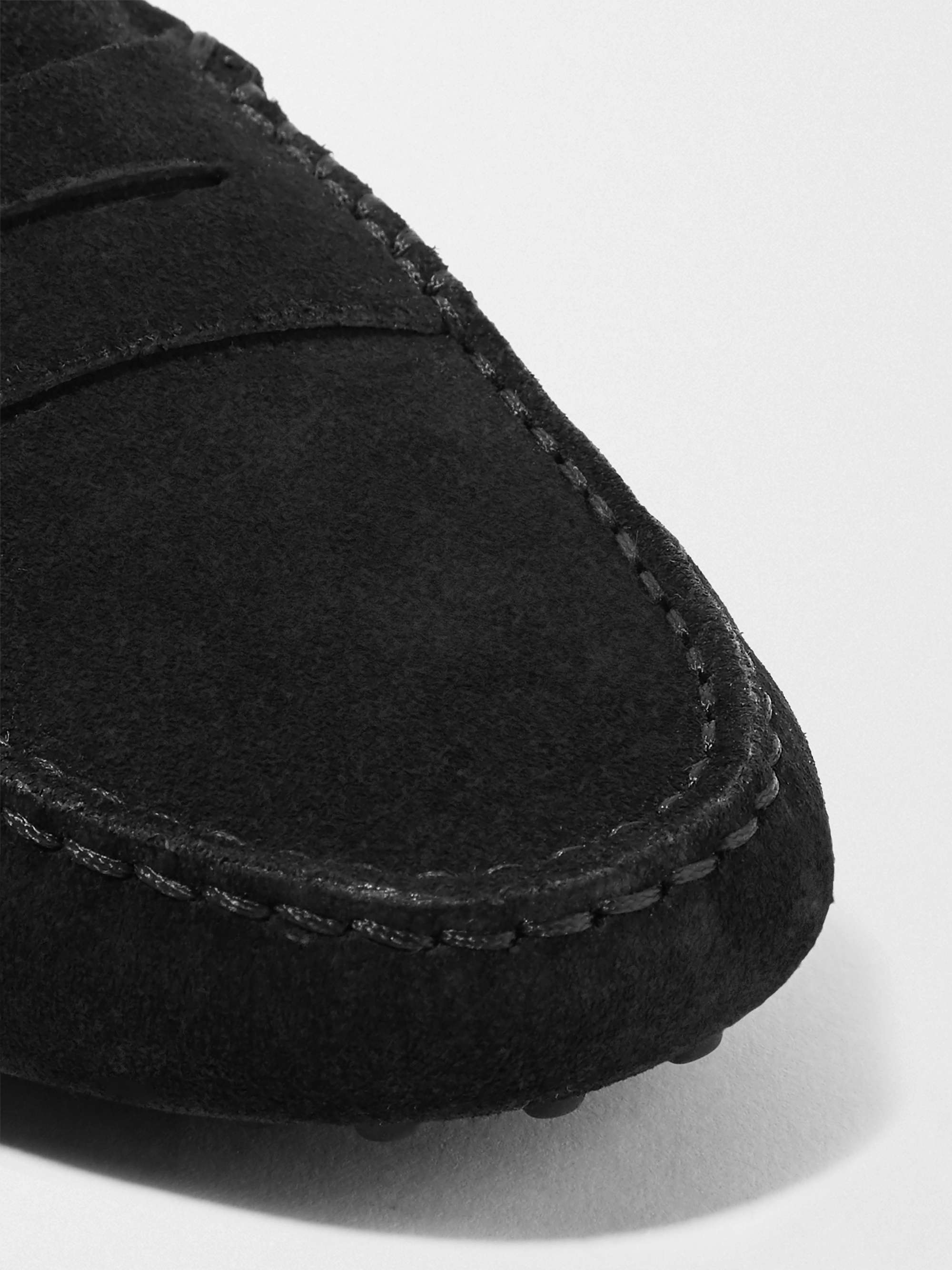 TOD'S Gommino suede loafers