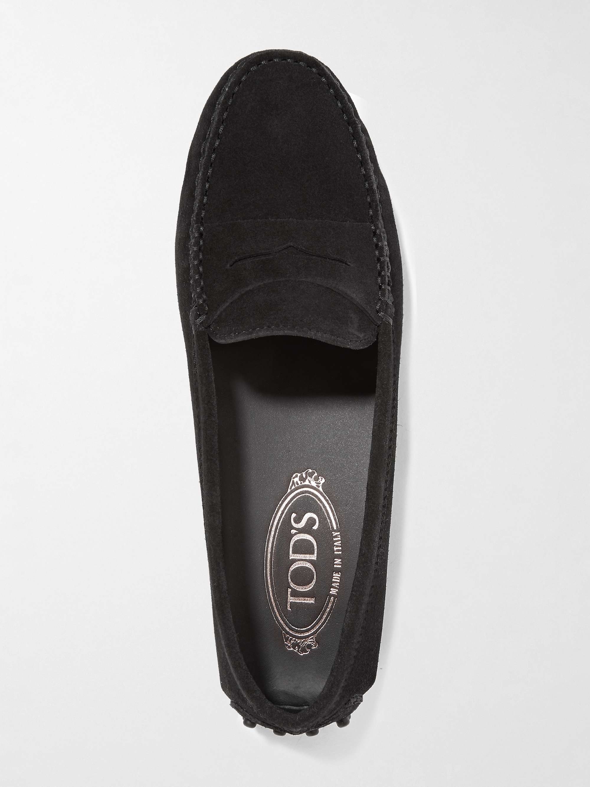 TOD'S Gommino suede loafers