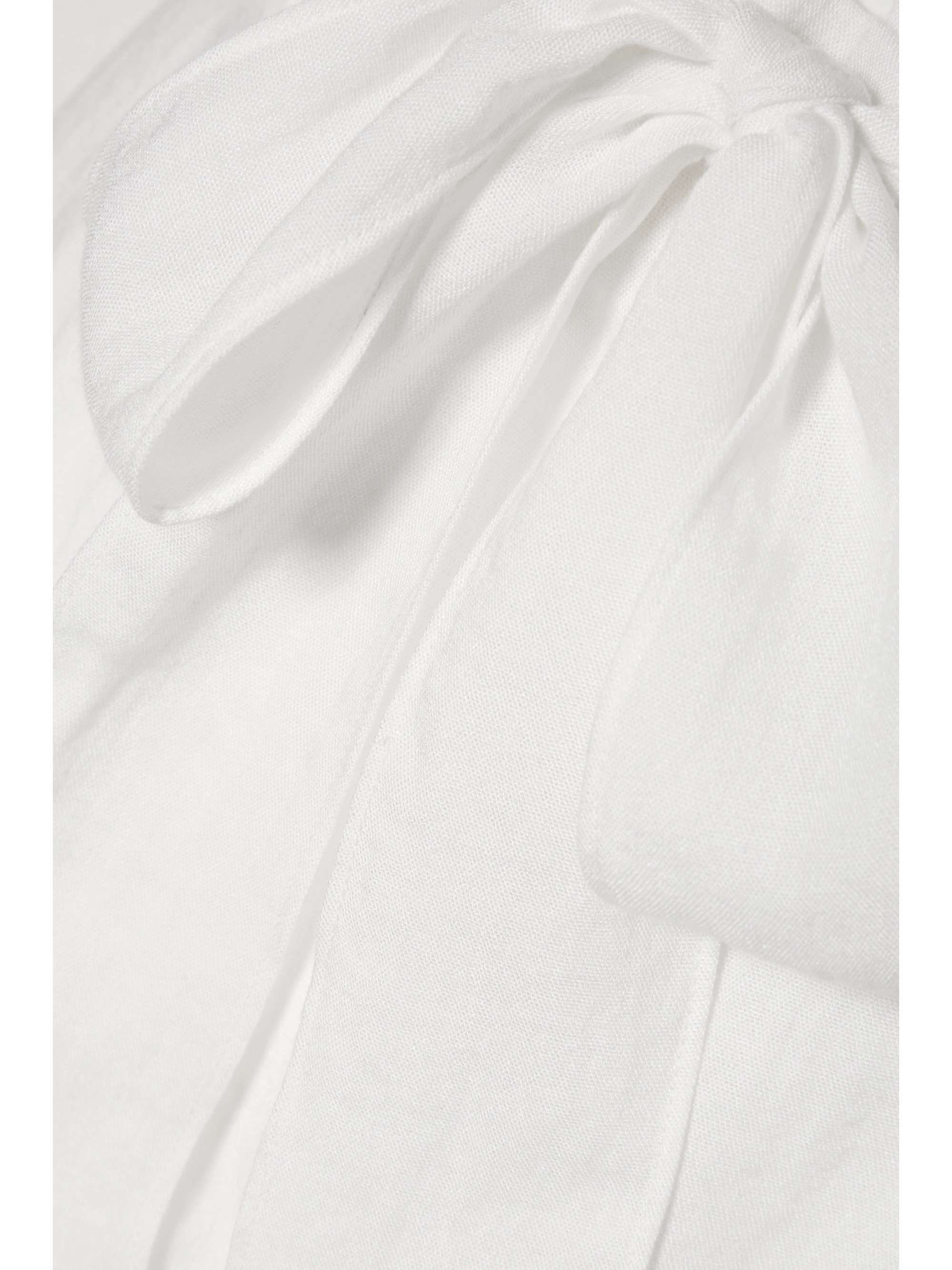 RACHEL ZOE Joan belted woven culottes