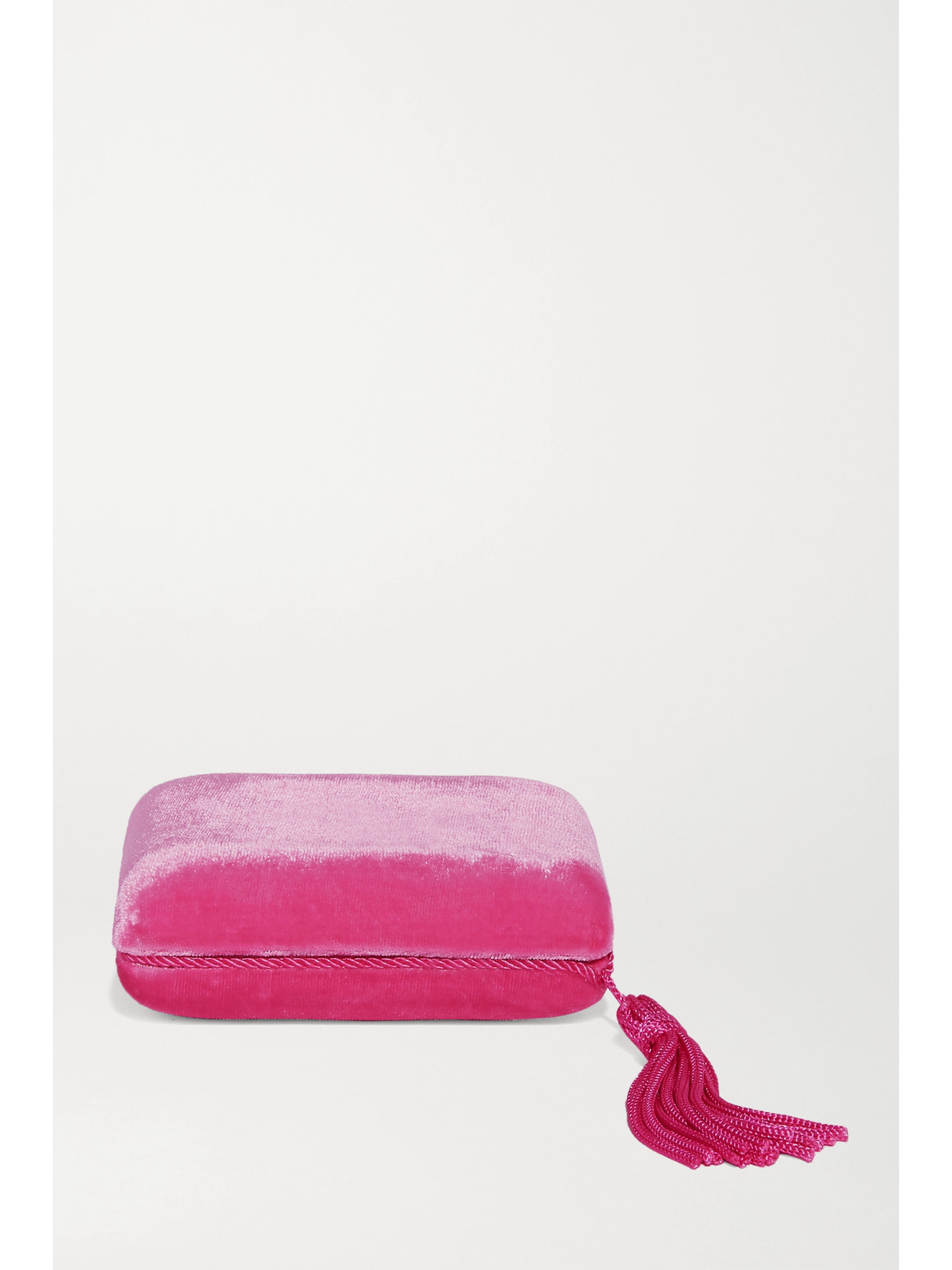 Shop Sophie Bille Brahe Velvet Jewelry Box In Pink