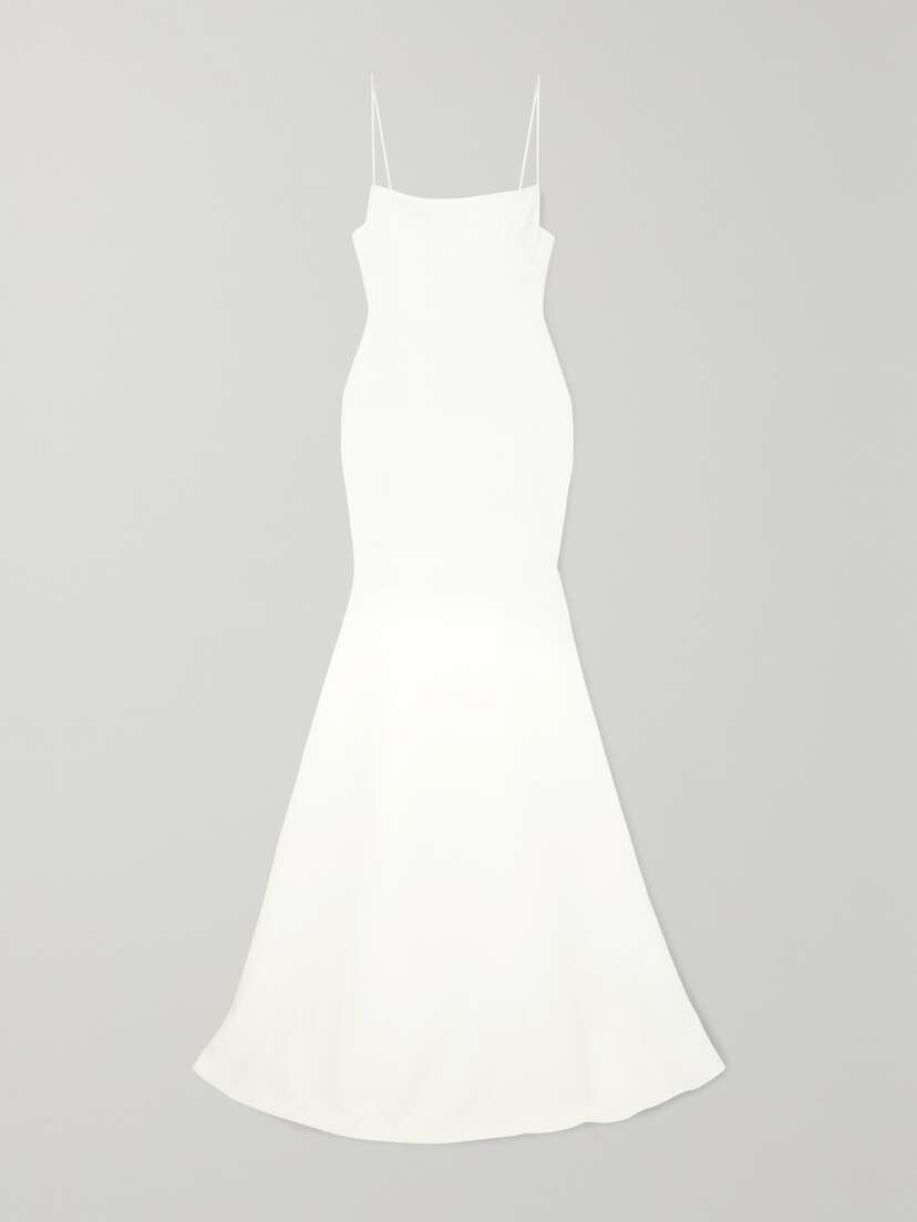 Alex Perry Eliza Satin-crepe Gown