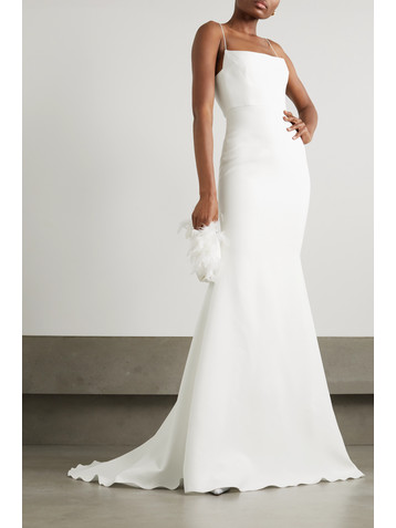 Alex Perry Eliza satin-crepe gown