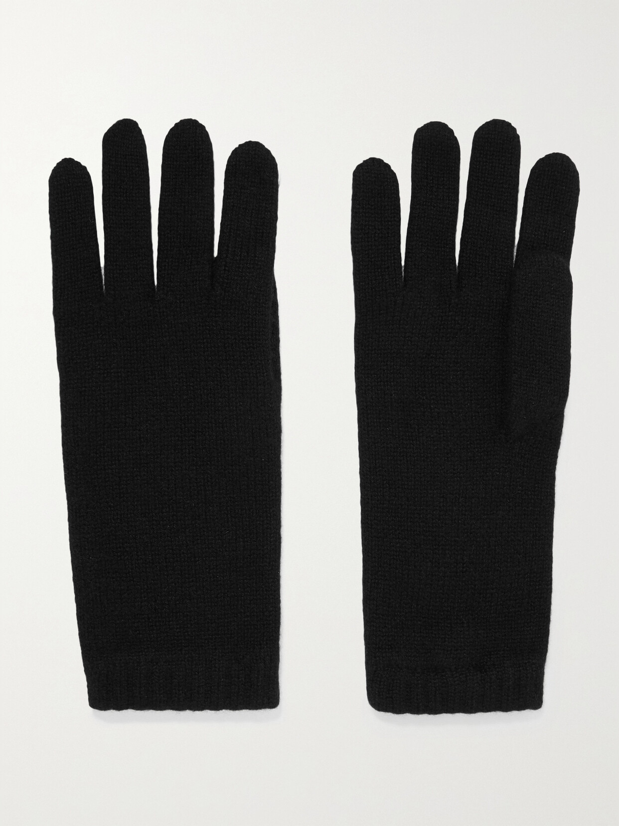 Shop Johnstons Of Elgin Cashmere Gloves In Black