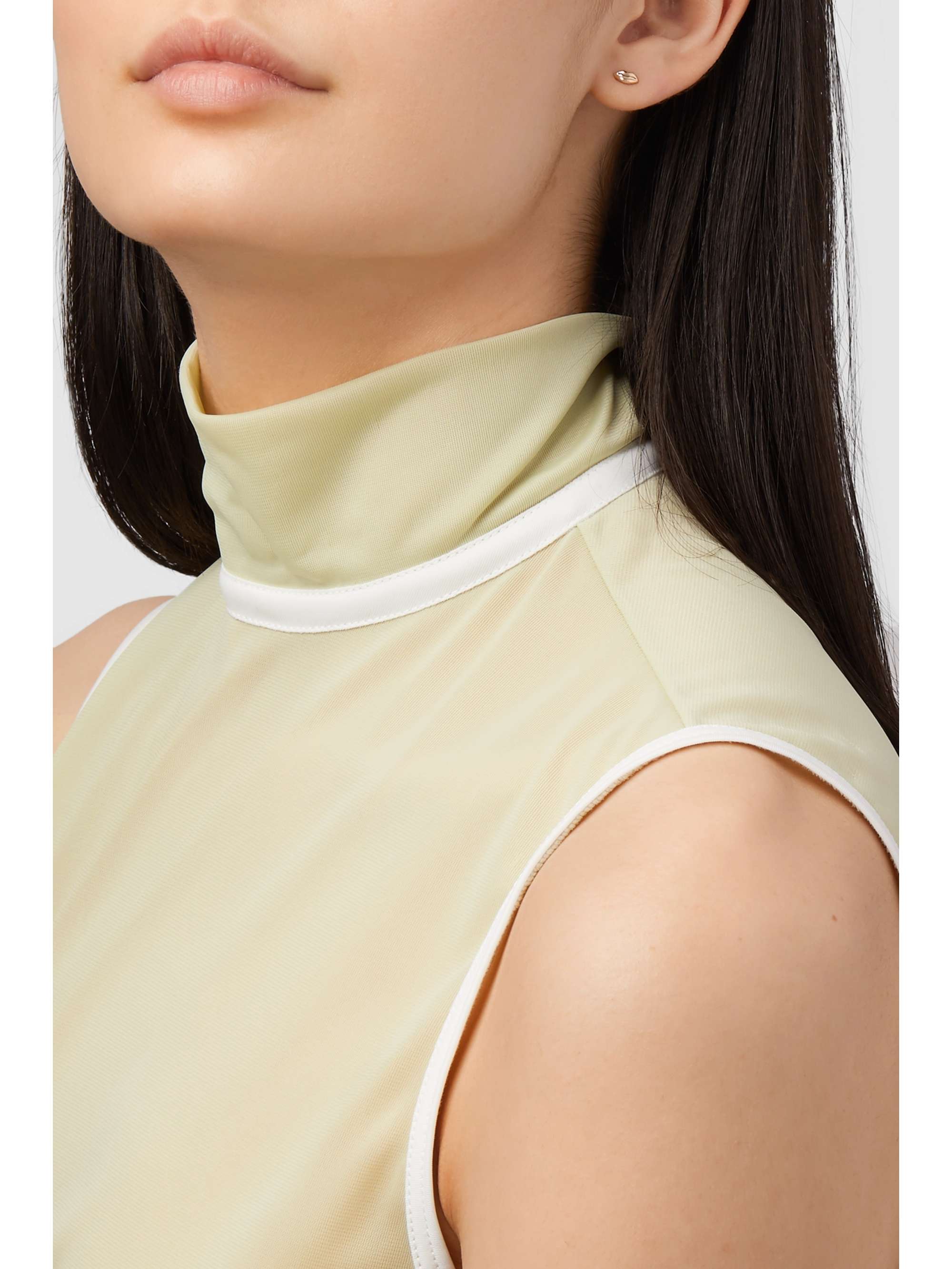 ALISON LOU Mini Lip 14-karat gold earring