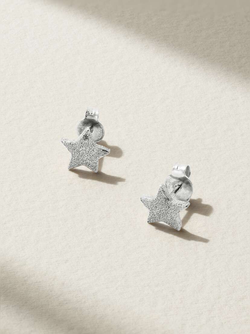 Carolina Bucci 18-karat White Gold Earrings