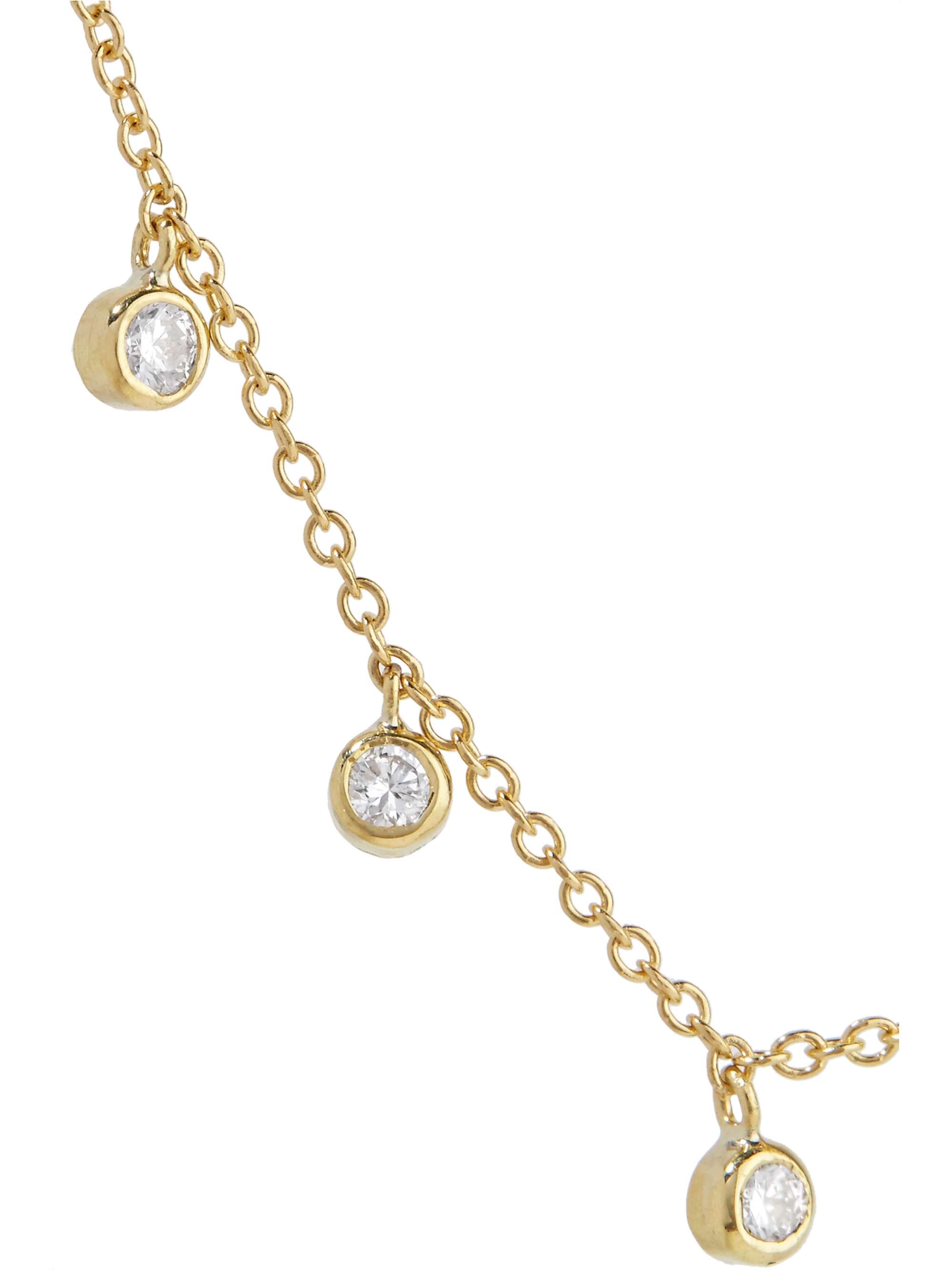 JENNIFER MEYER 18-karat gold diamond necklace