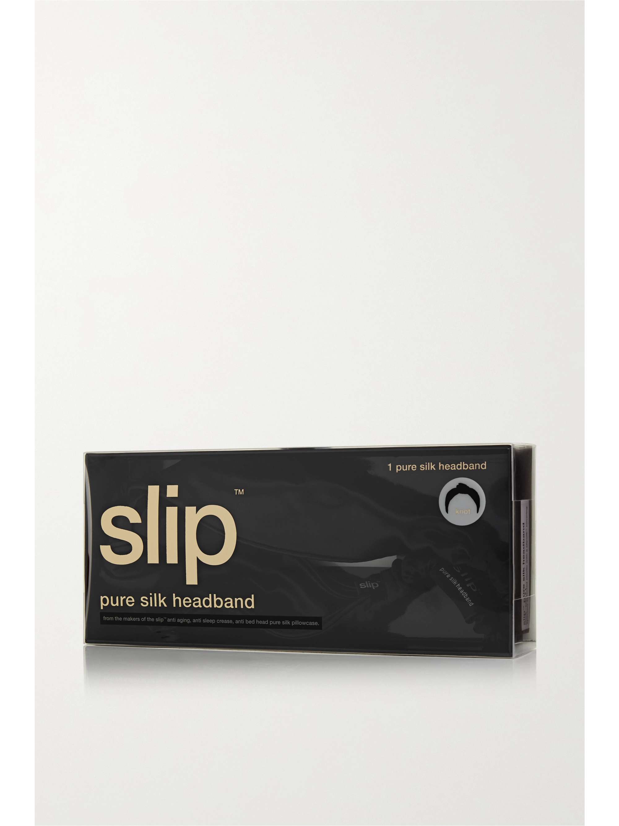 SLIP Knot silk headband