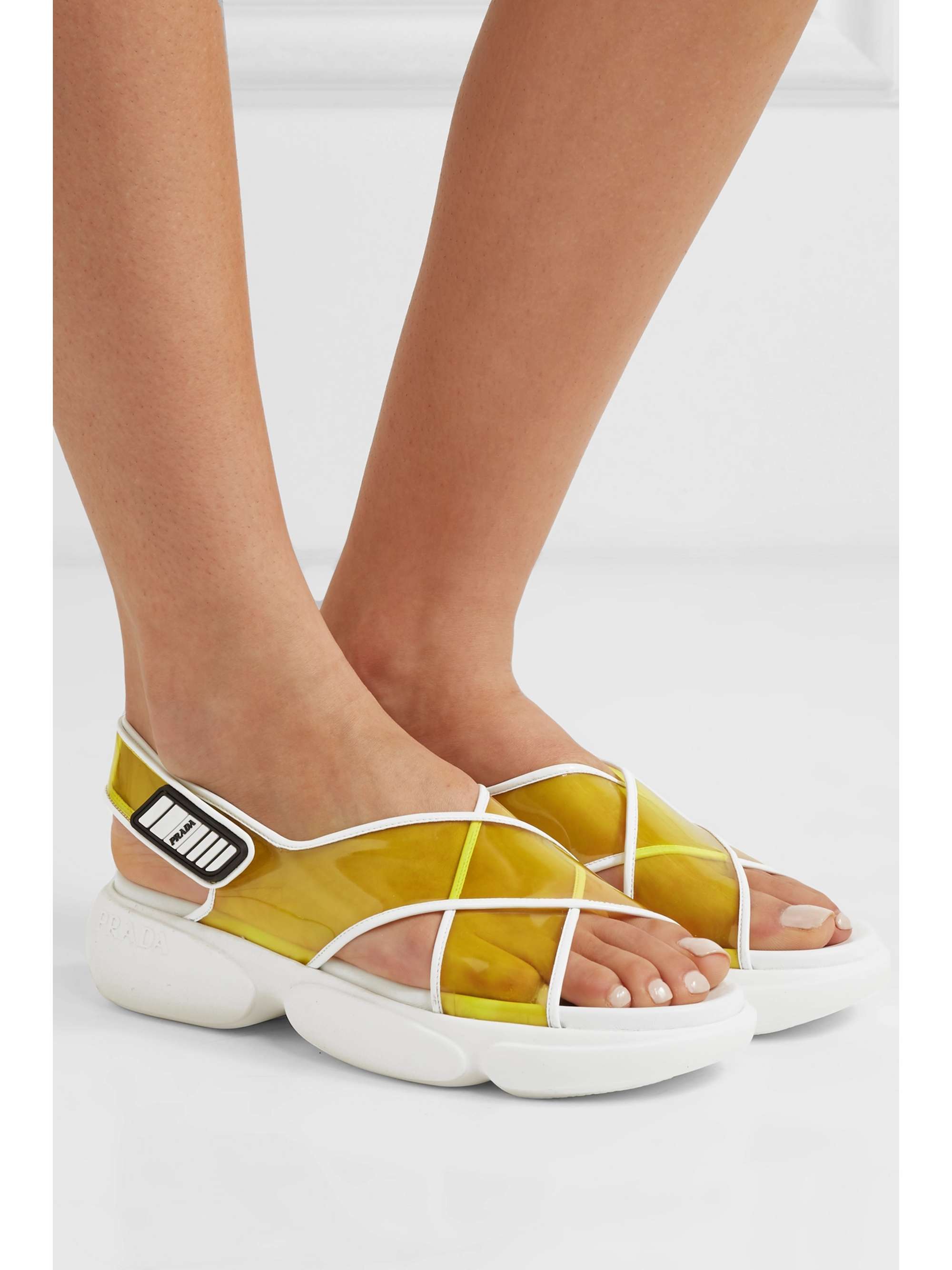 prada pvc sandals
