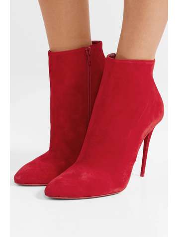 christian louboutin red boots