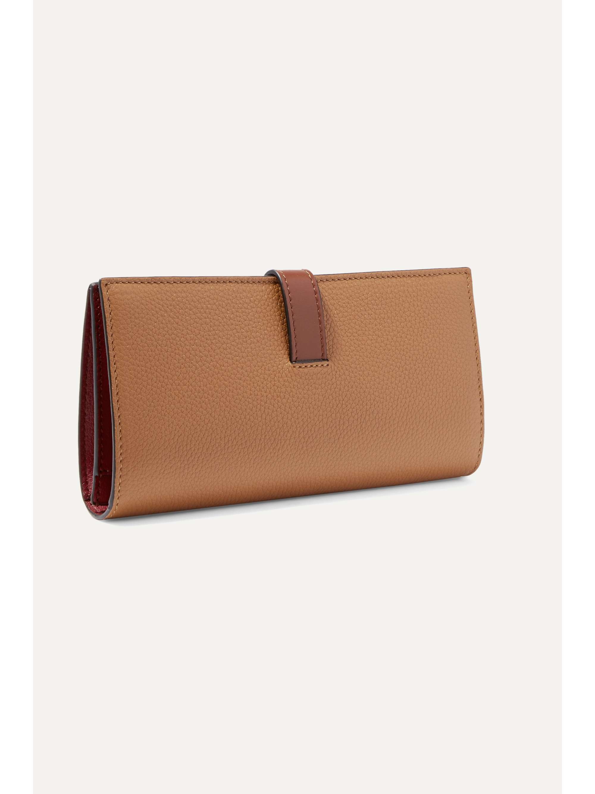LOEWE Textured-leather wallet