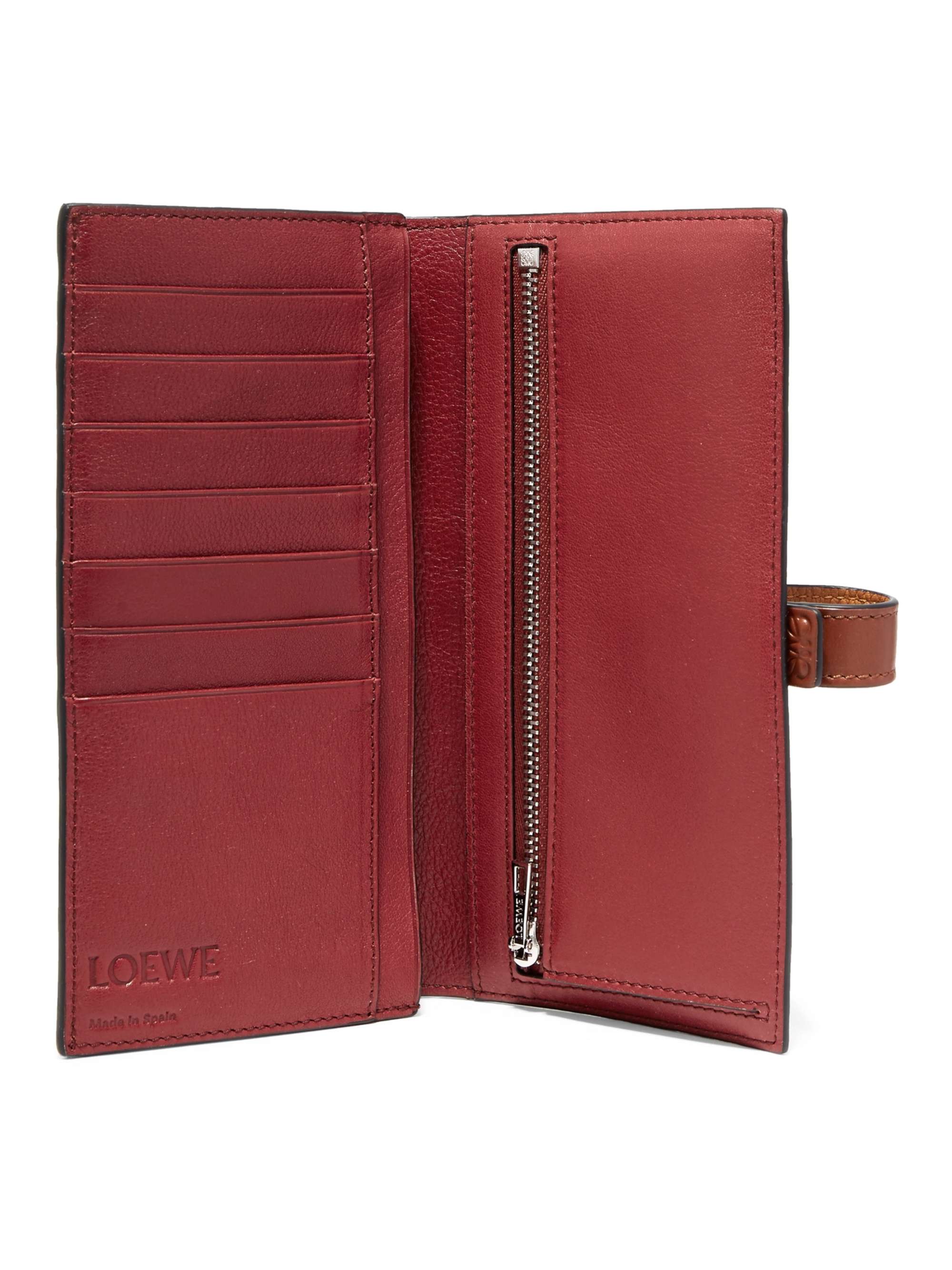LOEWE Textured-leather wallet
