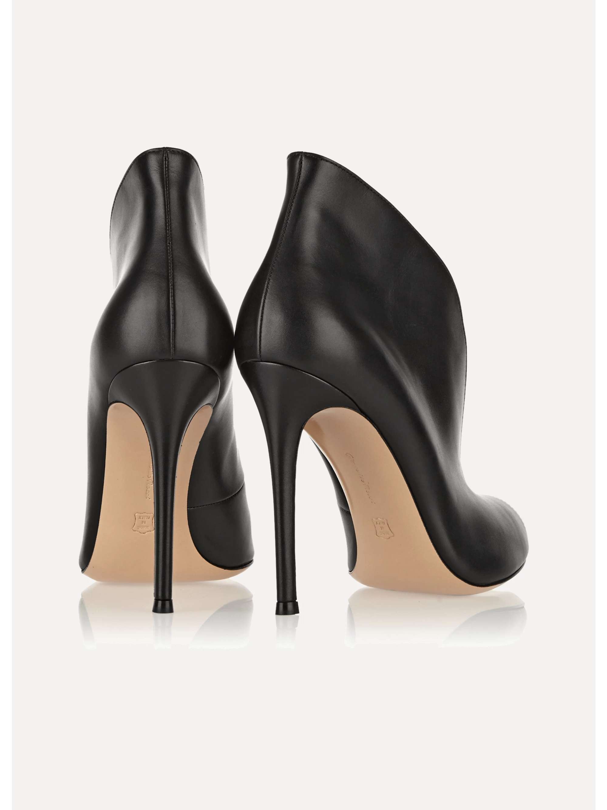 GIANVITO ROSSI Vamp 105 leather ankle boots