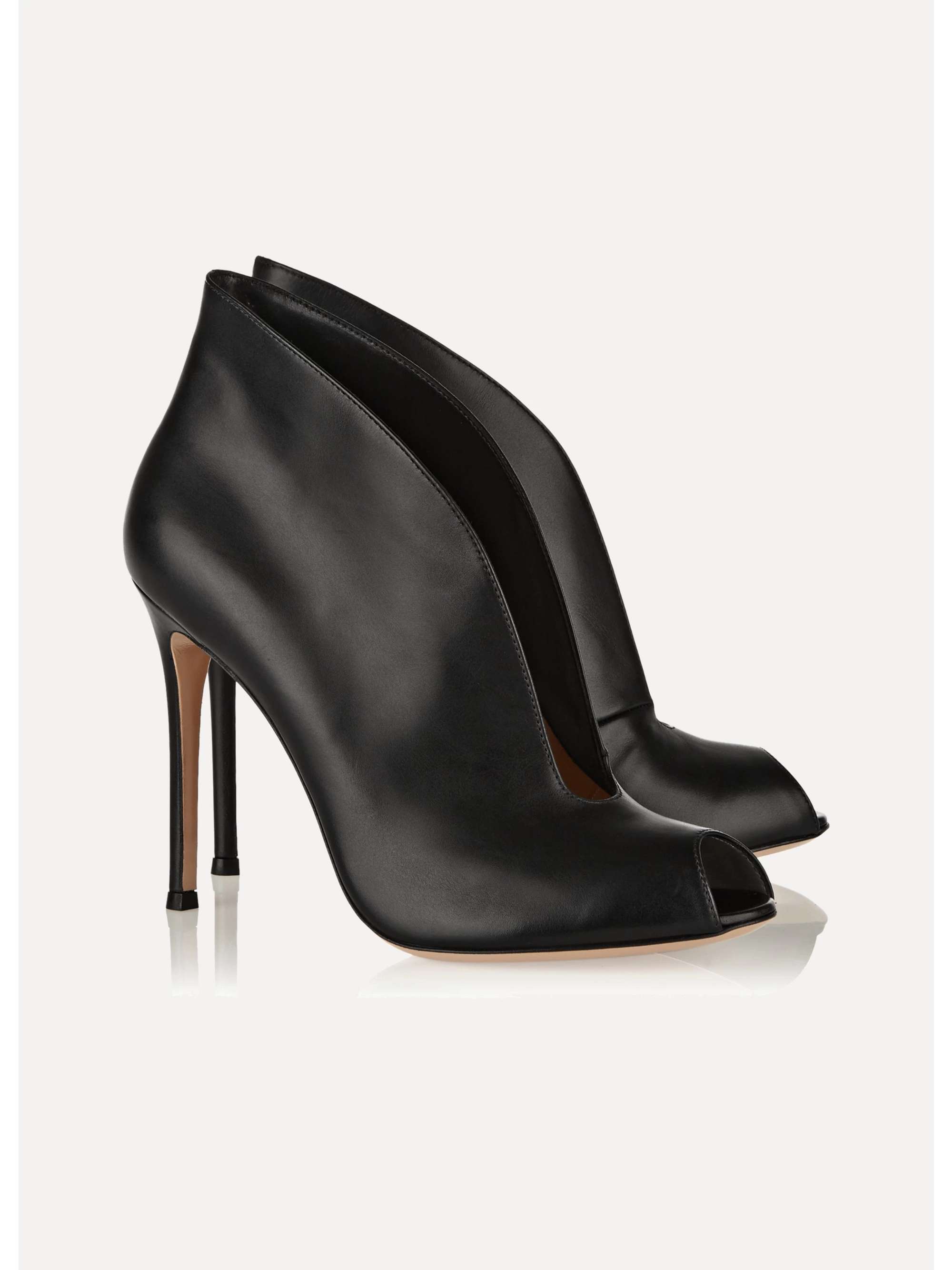 GIANVITO ROSSI Vamp 105 leather ankle boots