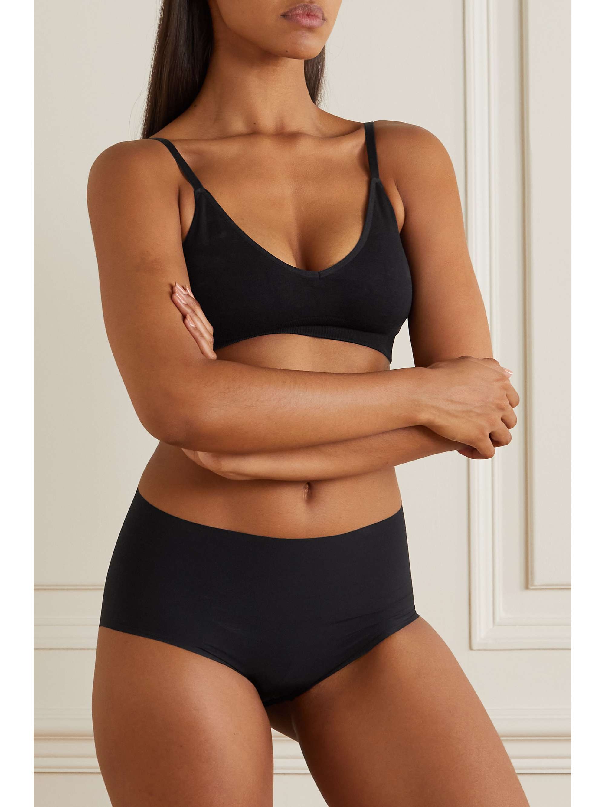 COMMANDO High-rise stretch briefs