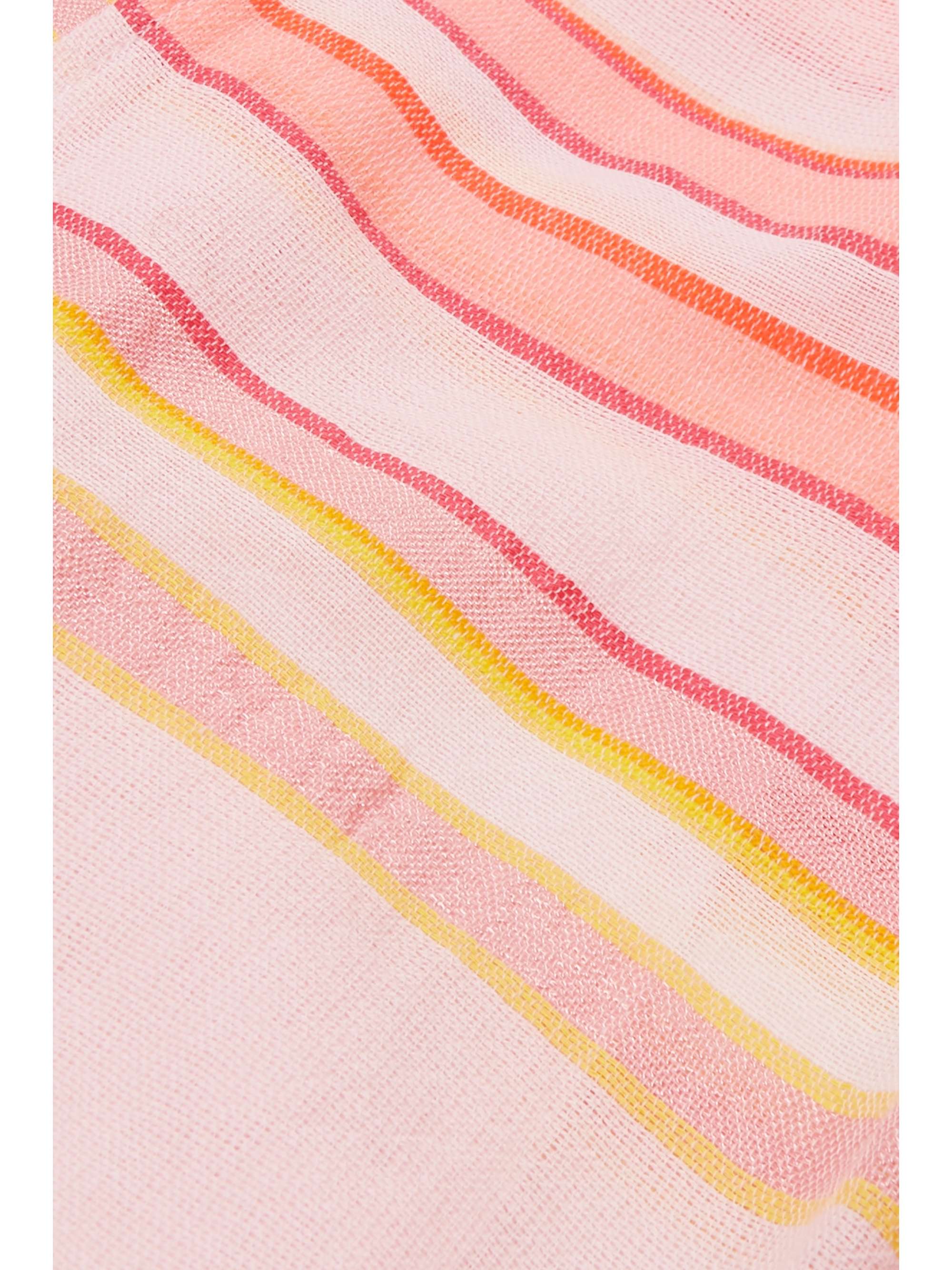LEMLEM KIDS Eskedar striped cotton-blend gauze pants