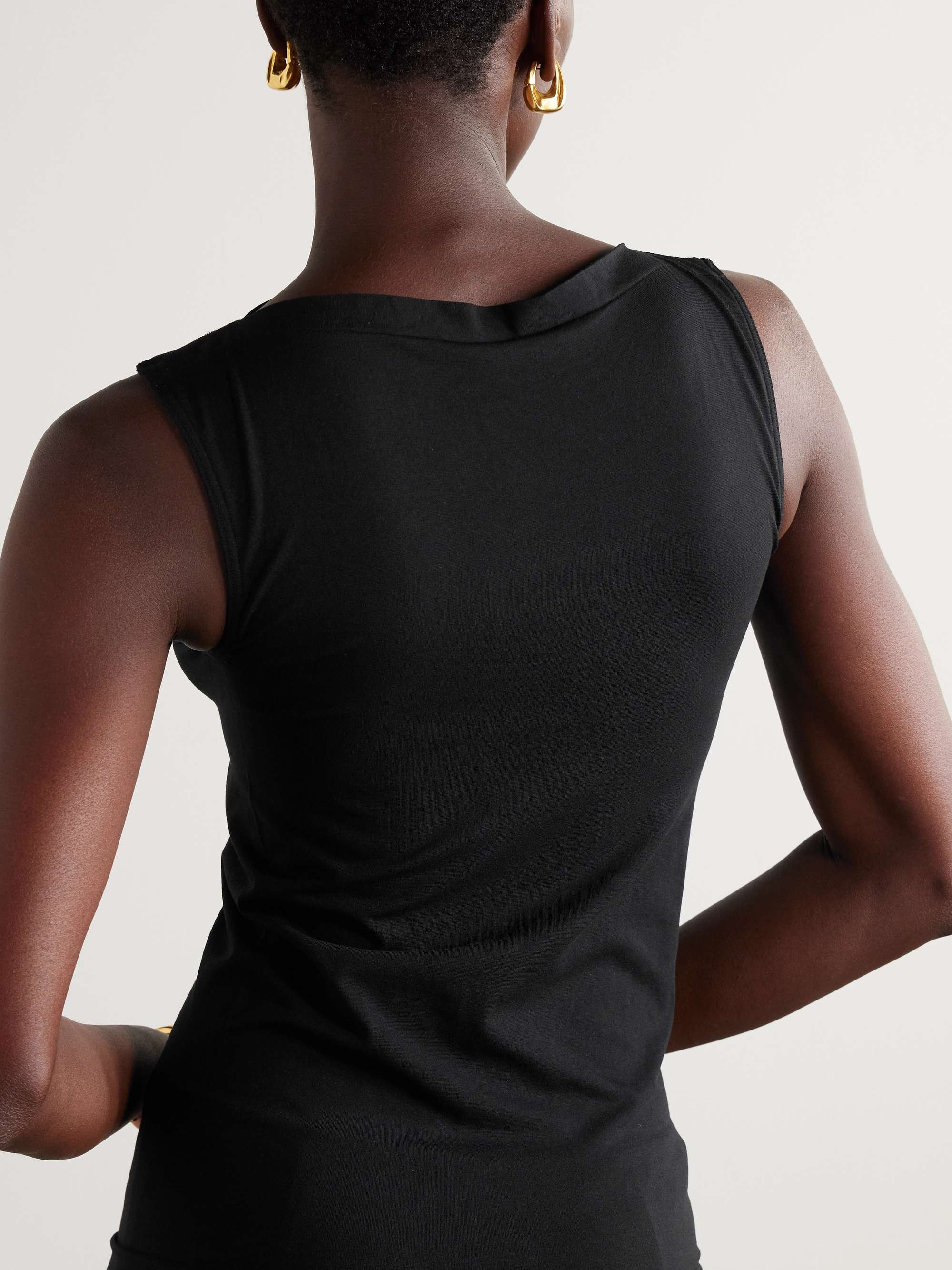 WOLFORD + NET SUSTAIN Aurora modal-blend jersey tank
