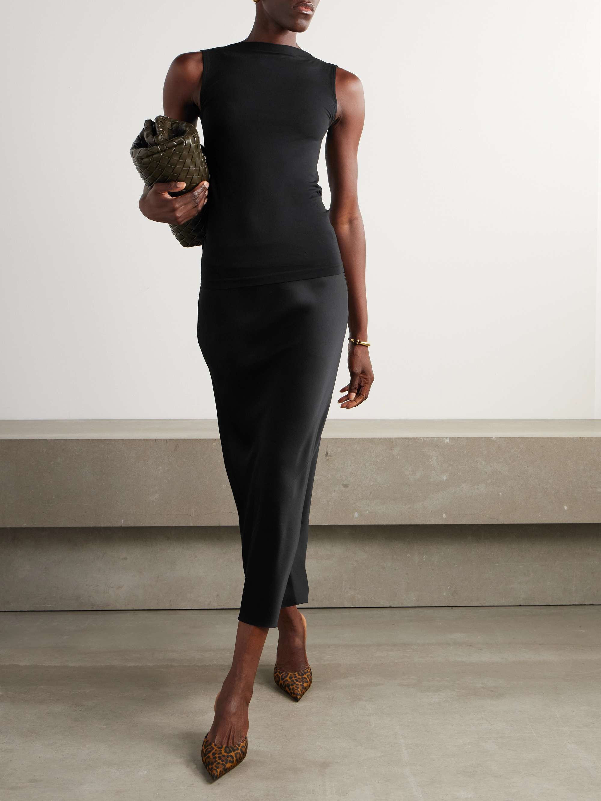 WOLFORD + NET SUSTAIN Aurora modal-blend jersey tank