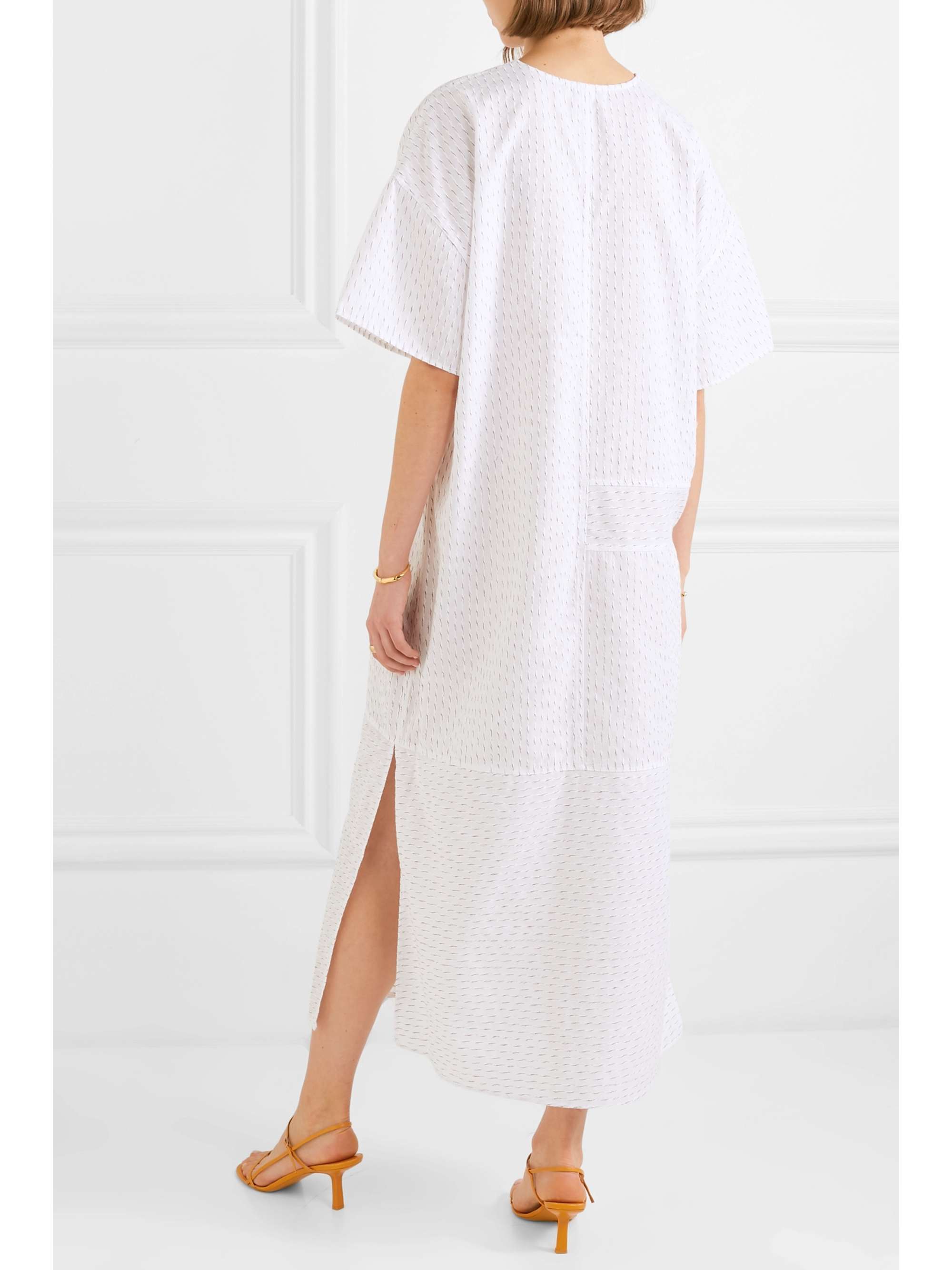 BY MALENE BIRGER Parma 棉质混纺超长连衣裙