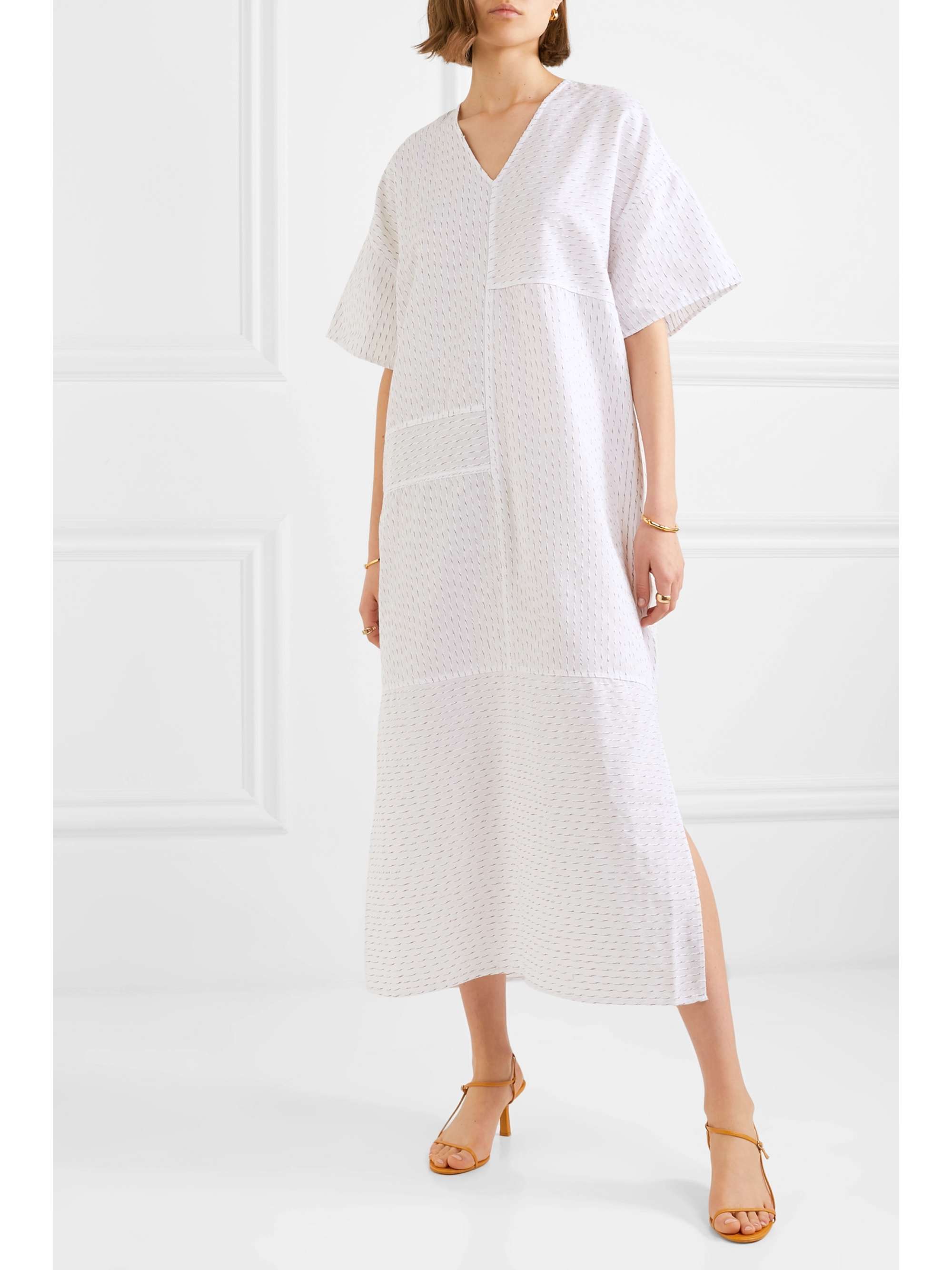 BY MALENE BIRGER Parma 棉质混纺超长连衣裙