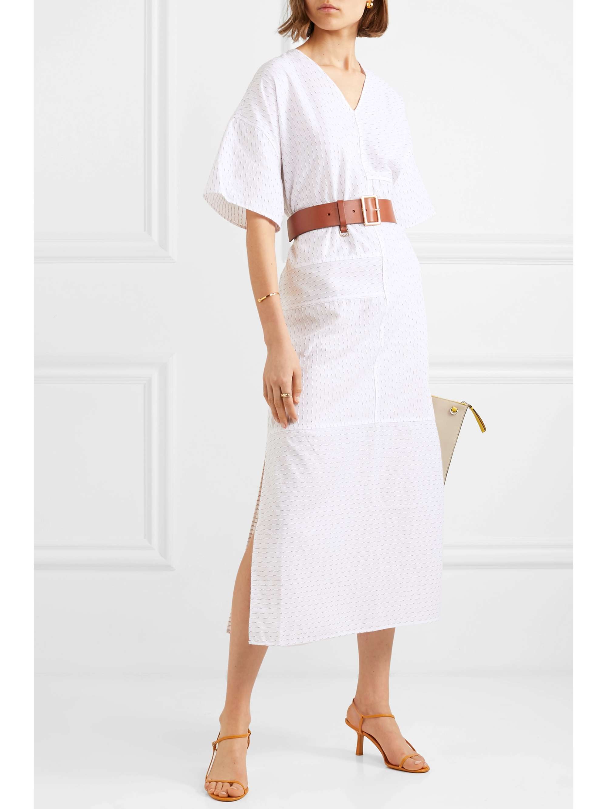 BY MALENE BIRGER Parma 棉质混纺超长连衣裙