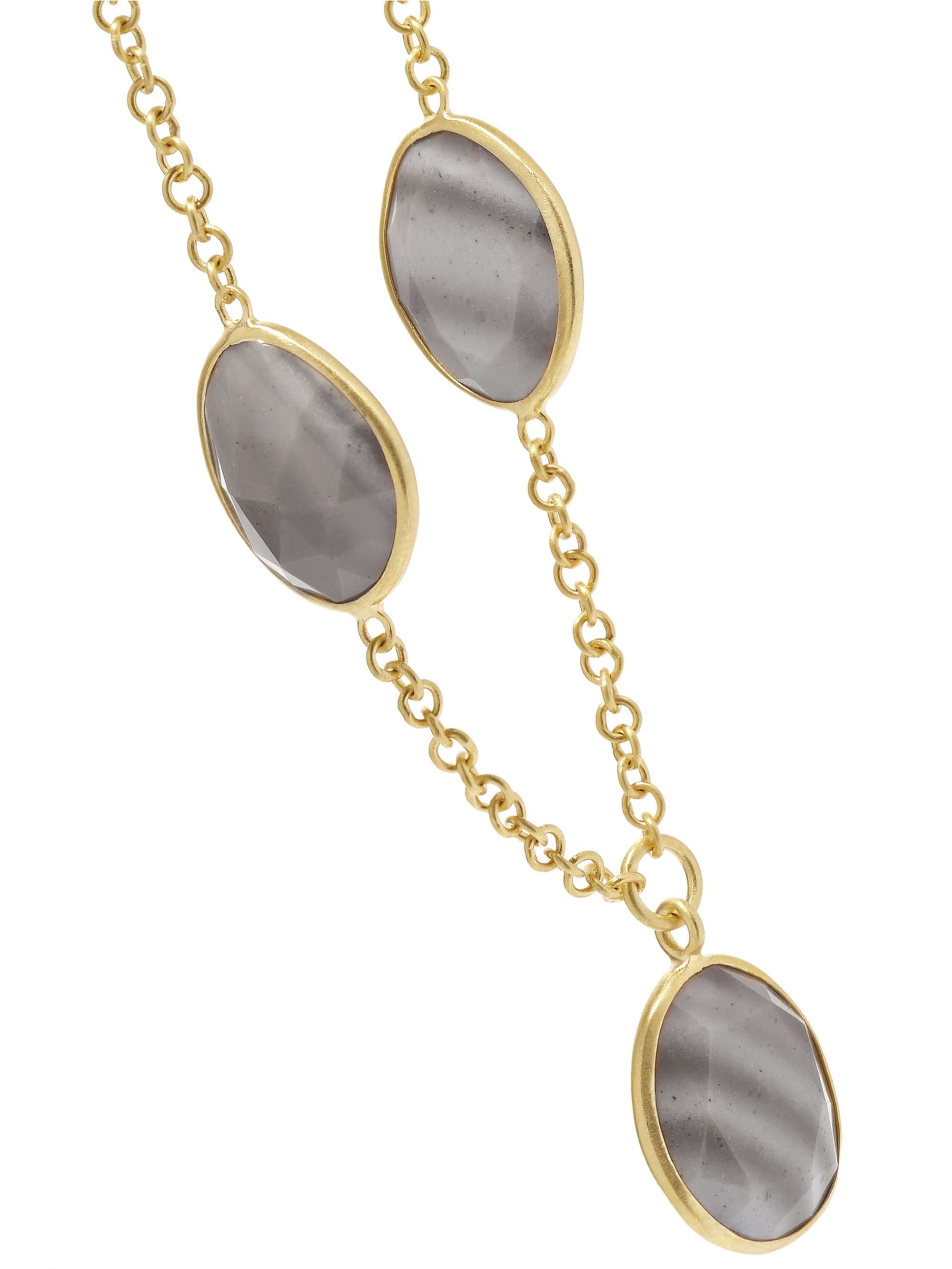 PIPPA SMALL 18-karat gold agate bracelet