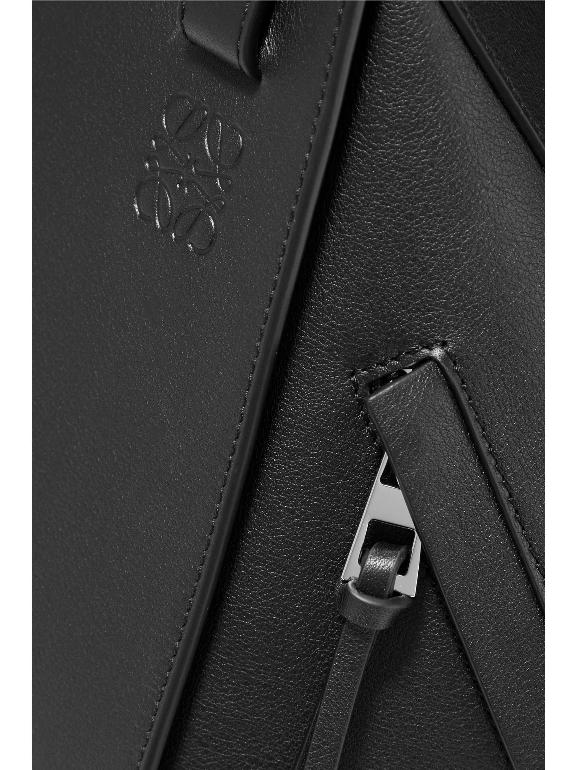 LOEWE Hammock small textured-leather shoulder bag