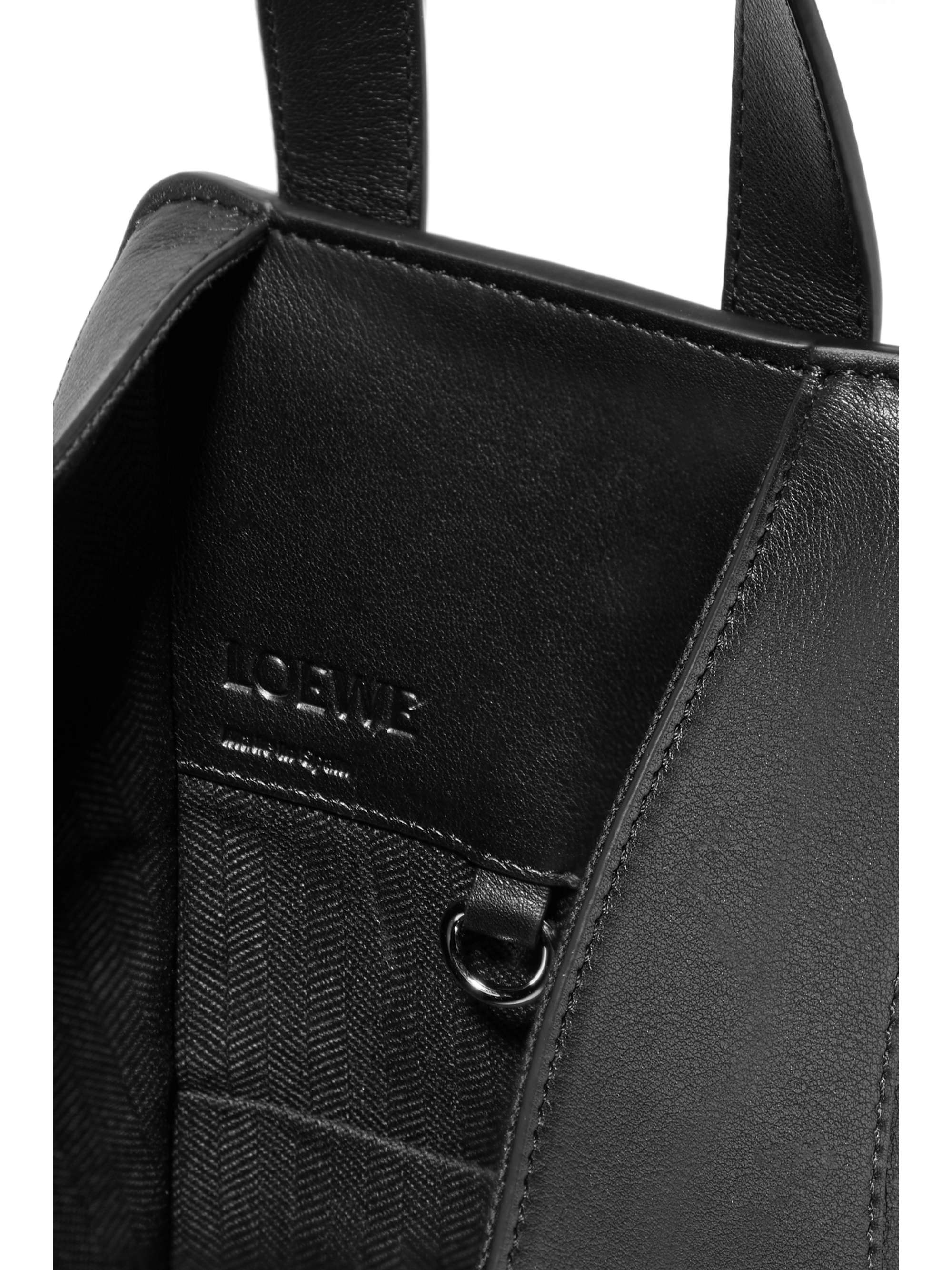 LOEWE Hammock small textured-leather shoulder bag
