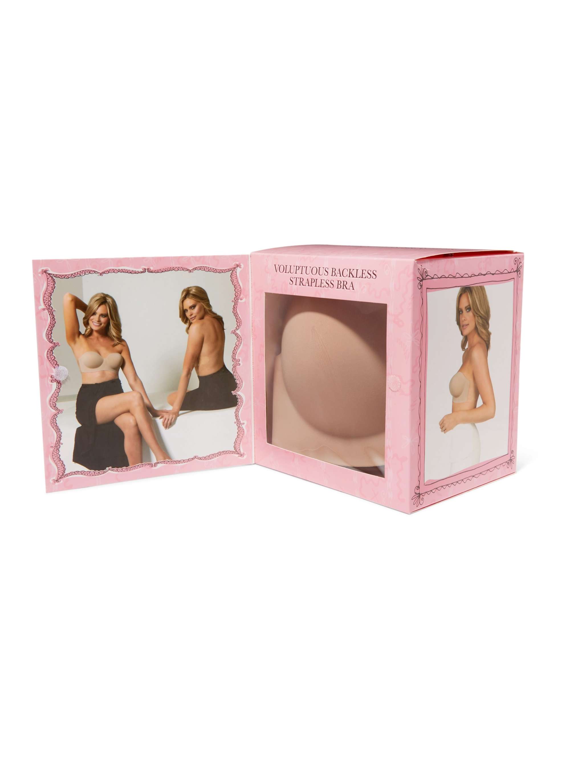 FASHION FORMS Voluptuous self-adhesive backless strapless bra
