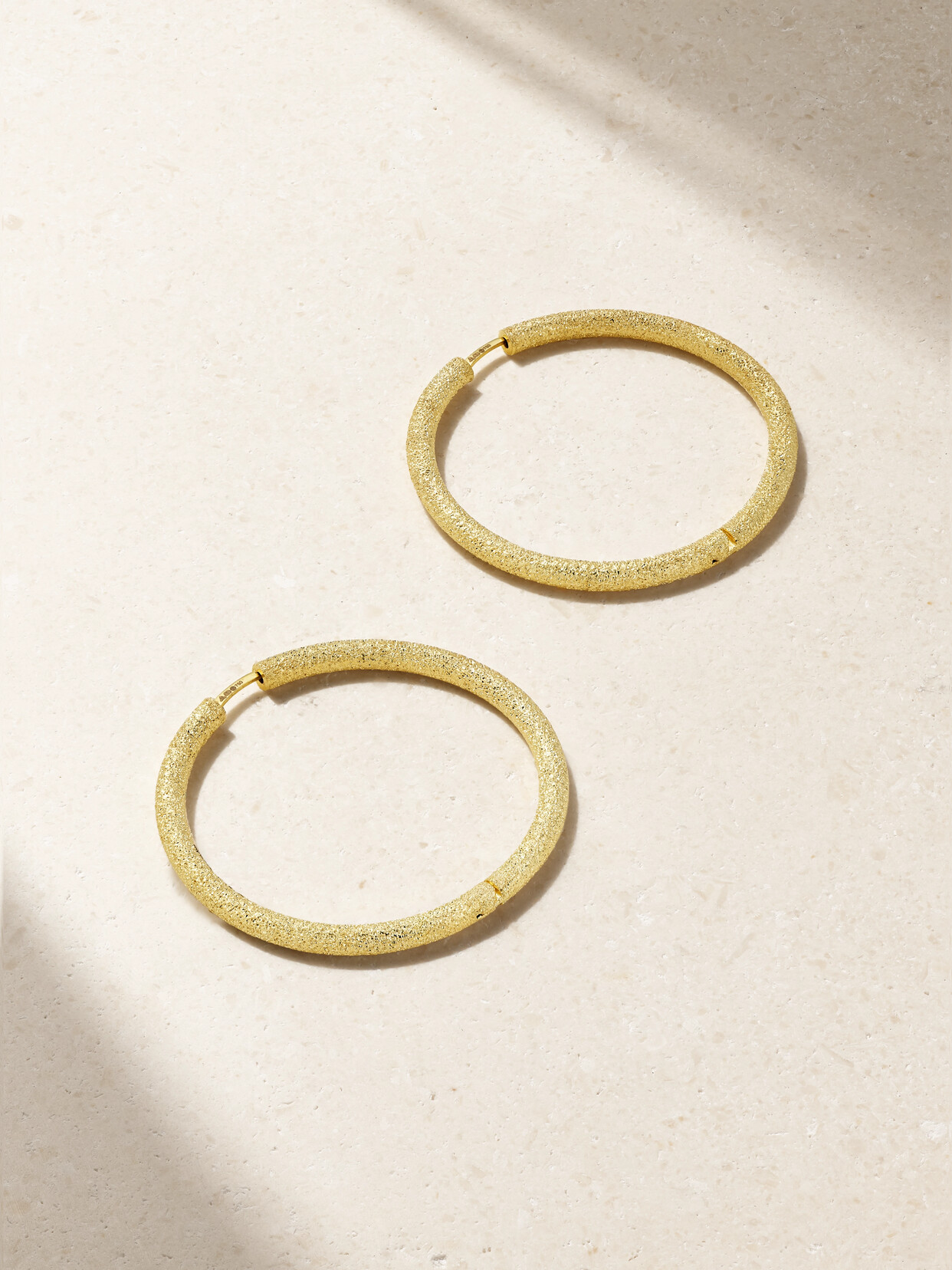 Carolina Bucci - Florentine 18-karat Gold Hoop Earrings - One size