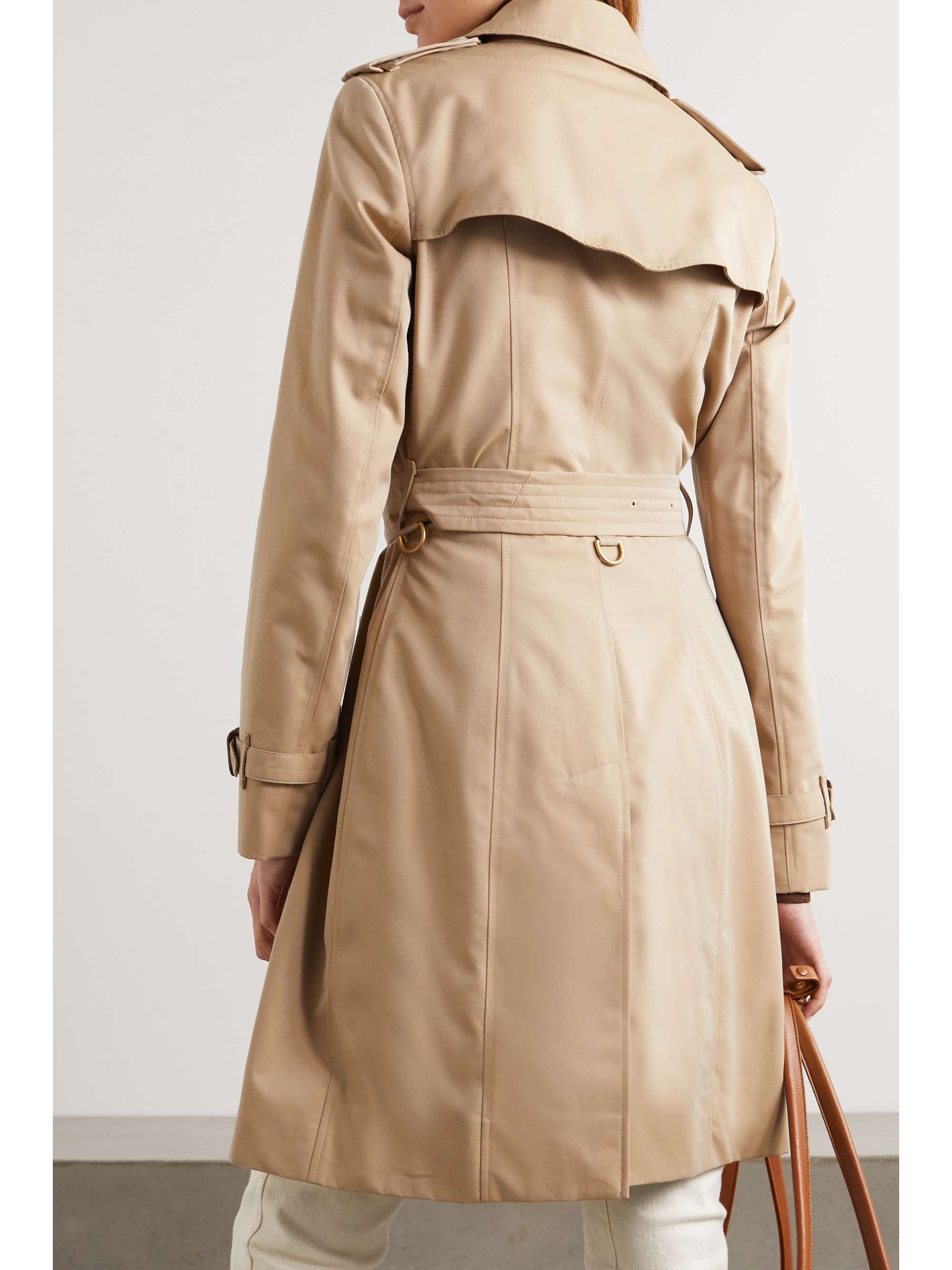 BURBERRY The Chelsea cotton-gabardine trench coat