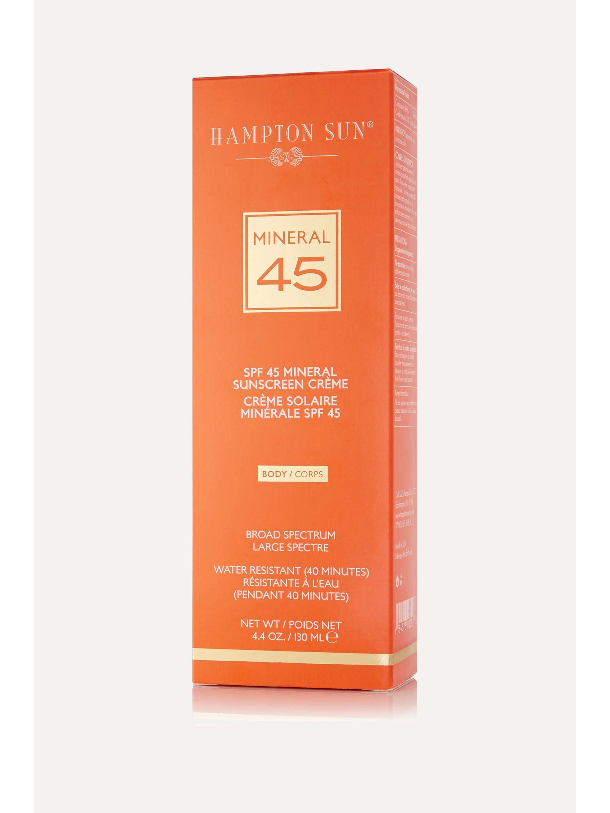 HAMPTON SUN SPF45 Mineral Crème for Body, 130ml