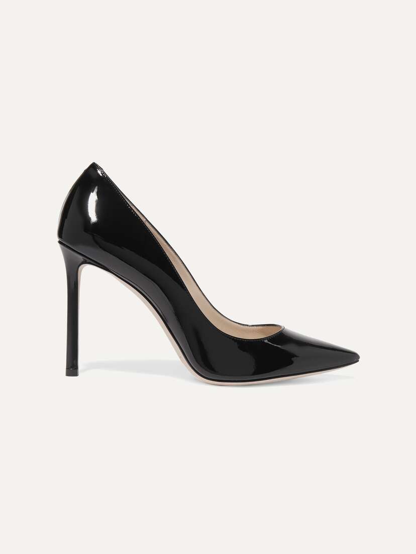 Jimmy Choo Romy 100 Patent-leather Pumps