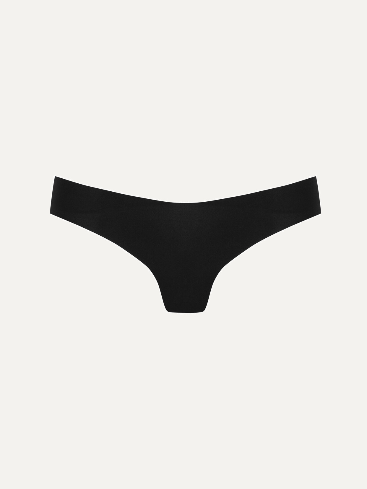 Commando - Classic Microfiber Thong - Black