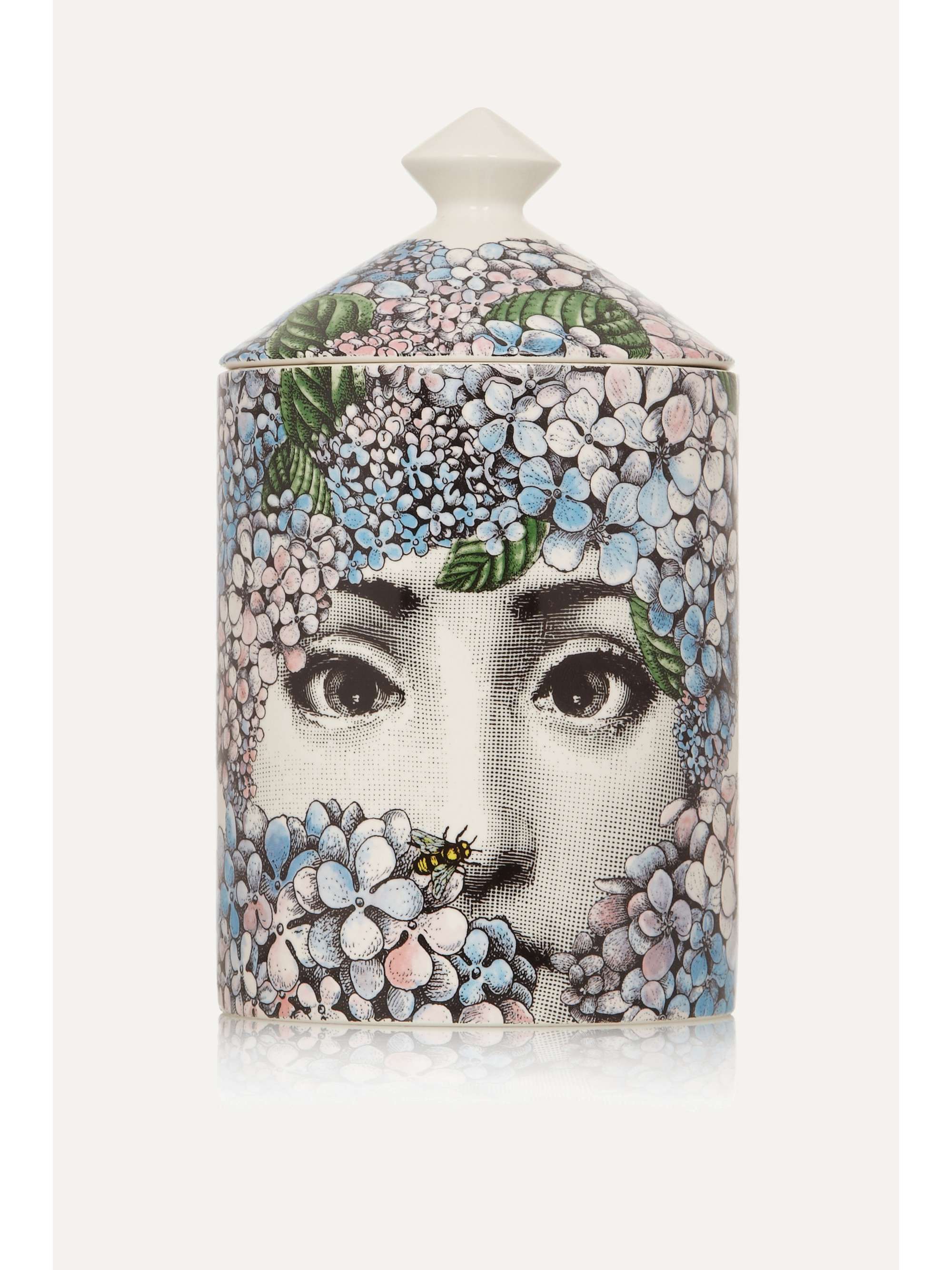 FORNASETTI Ortensia scented candle, 300g NETAPORTER