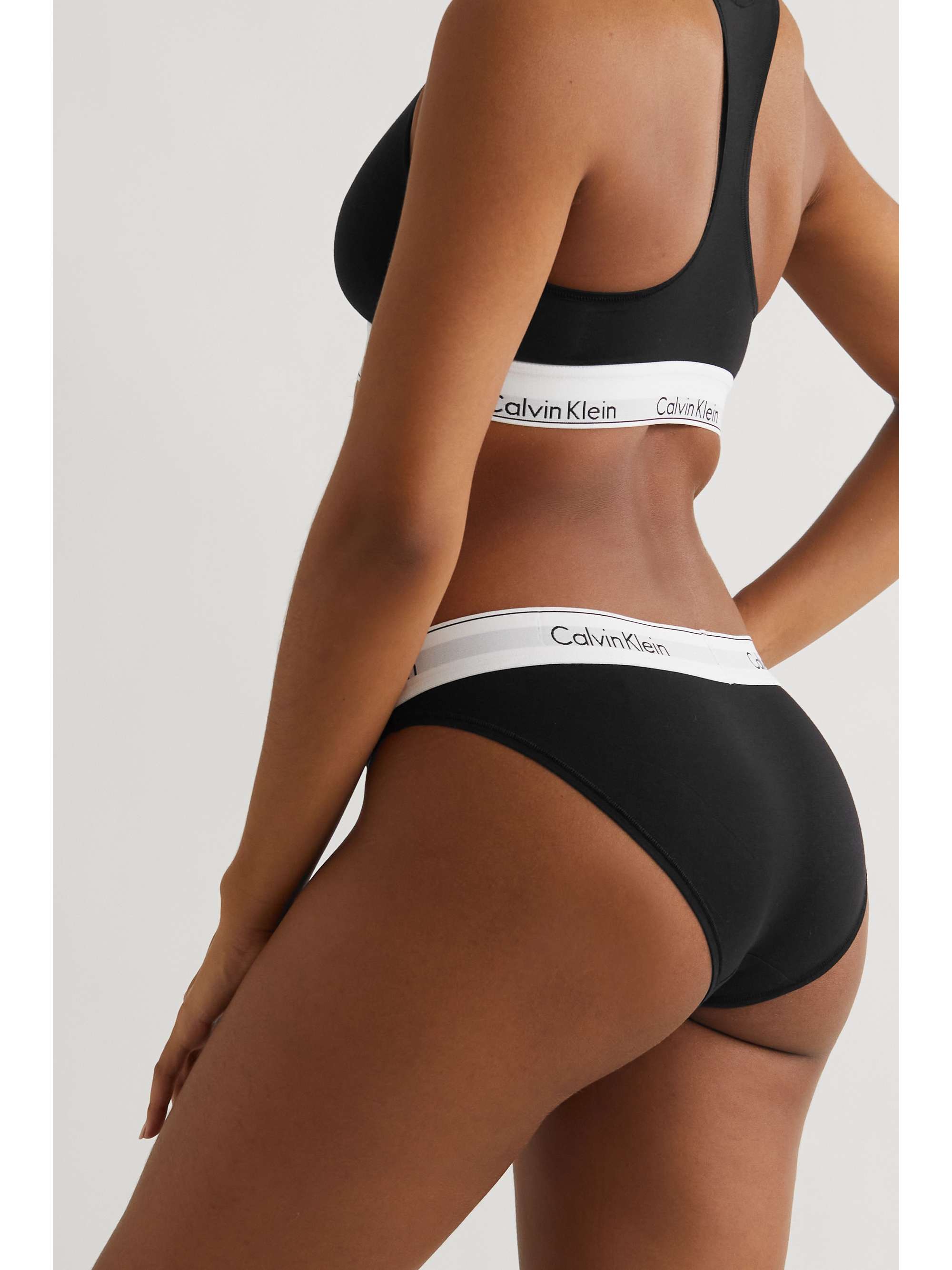 CALVIN KLEIN UNDERWEAR Modern Cotton stretch cotton-blend briefs