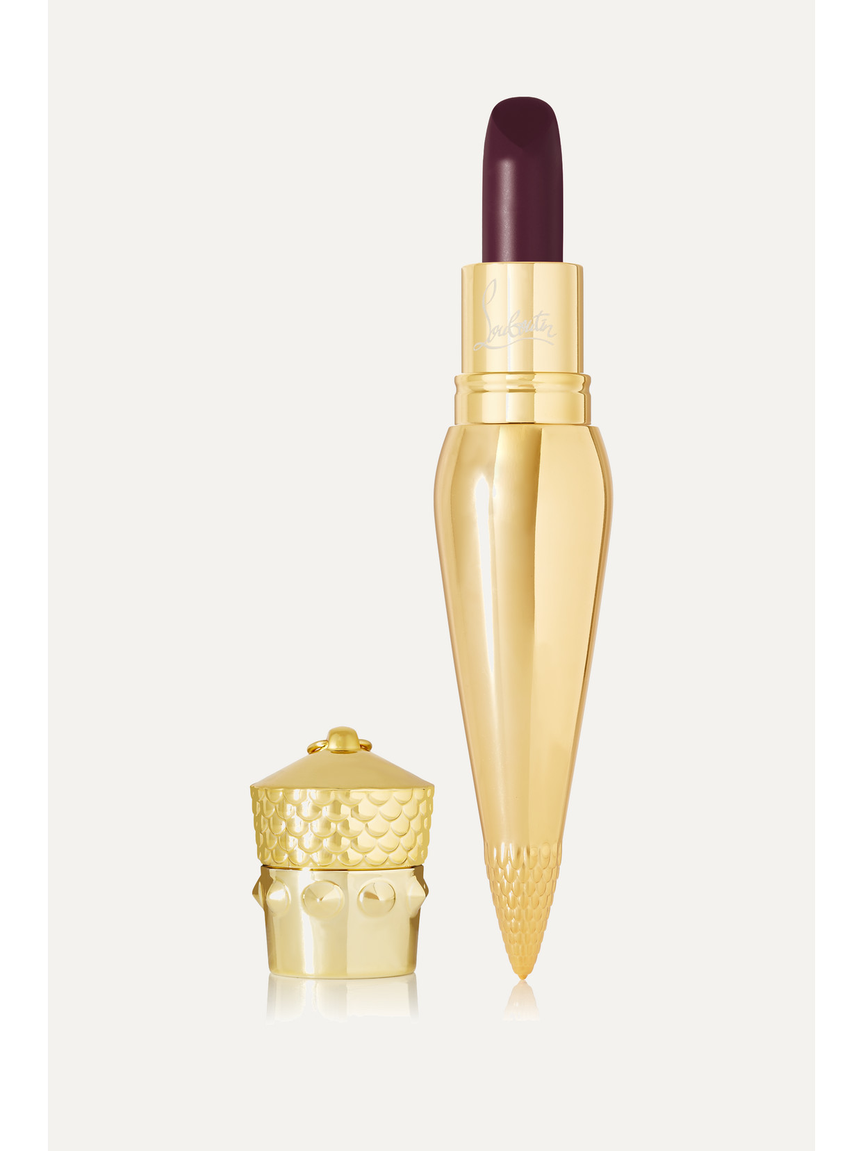 Christian Louboutin Silky Satin Lip Colour - Sevillana 400 In Burgundy