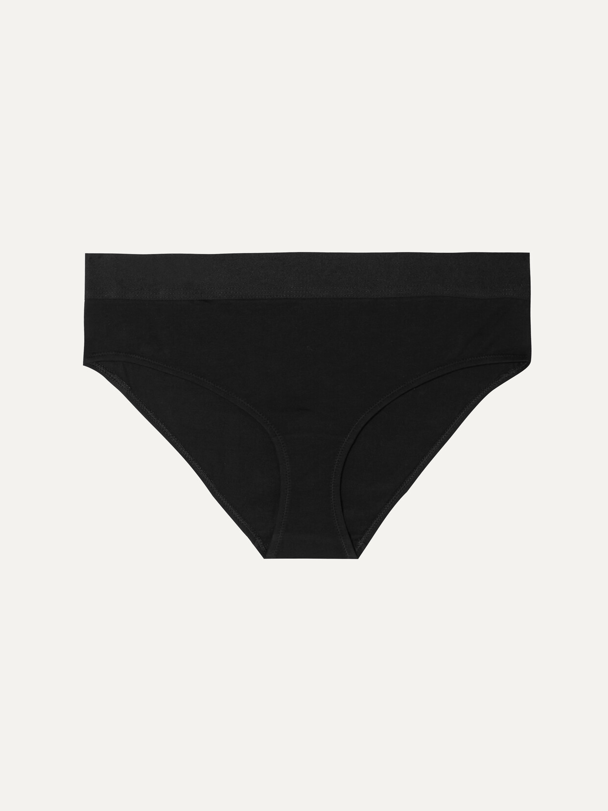 Shop Skin + Net Sustain Hadlee Stretch Organic Pima Cotton Briefs In Black