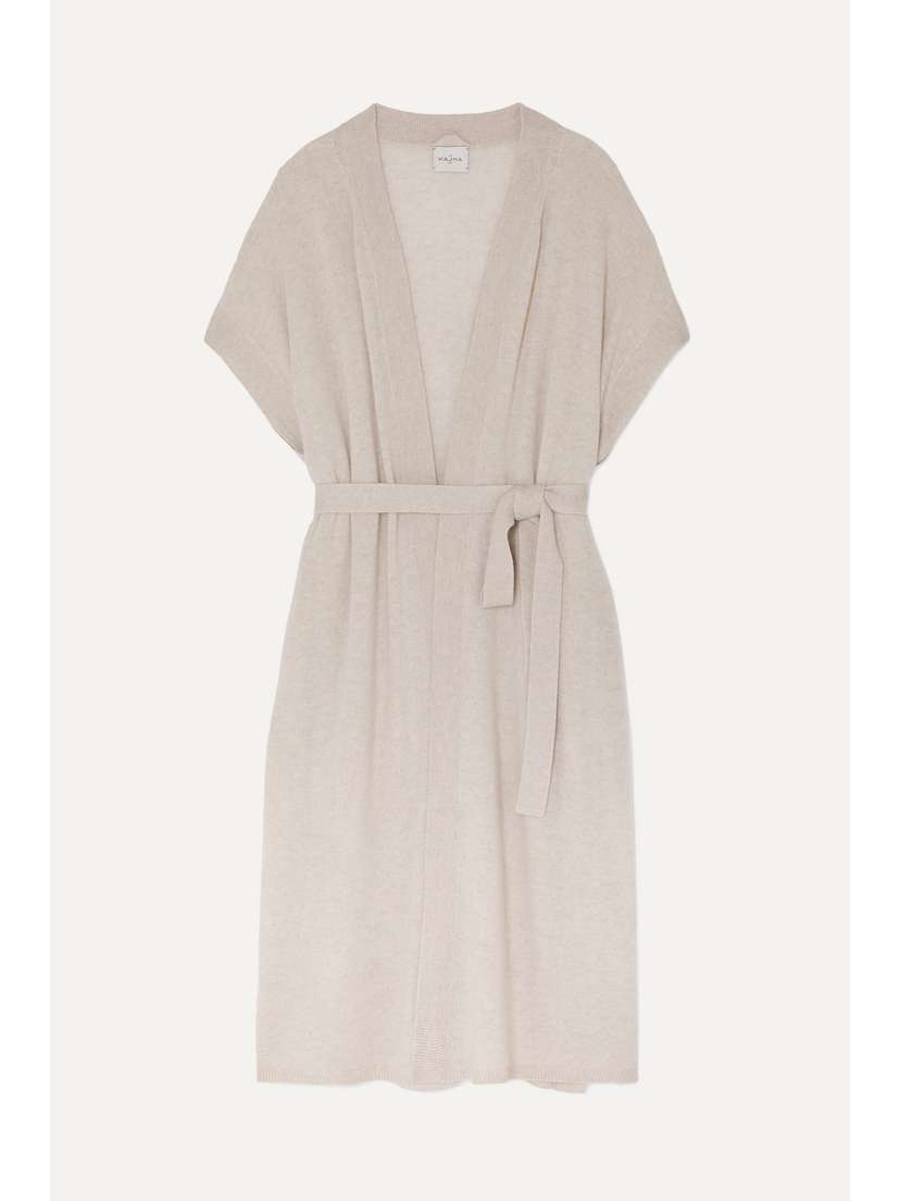 Le Kasha Belted Cashmere Cardigan