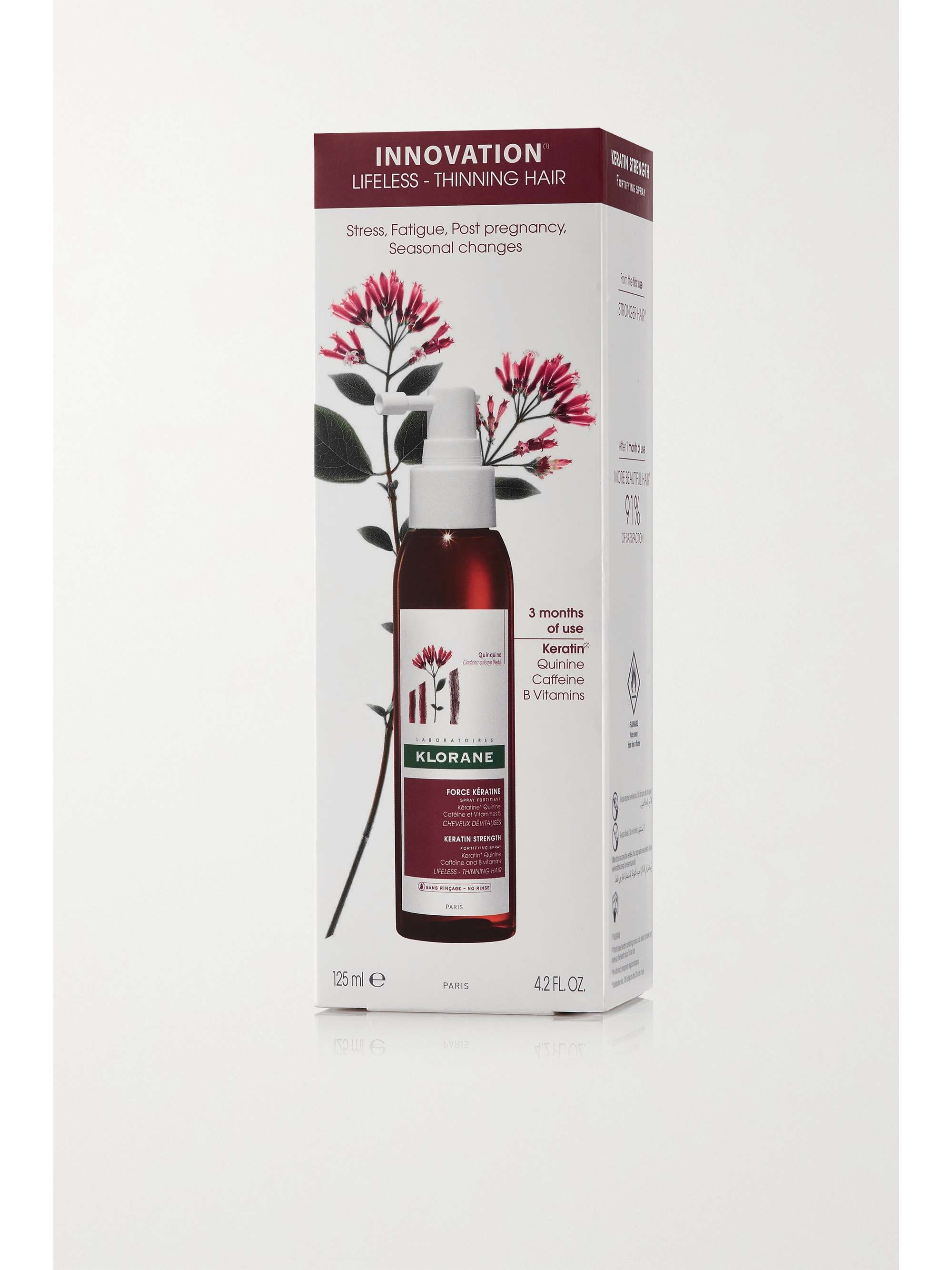 KLORANE Keratin Strength Fortifying Spray, 125ml