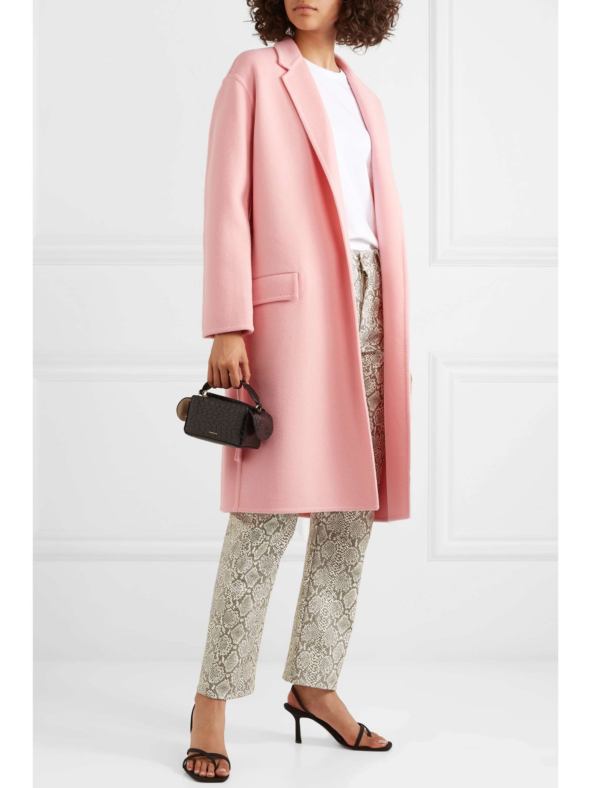 PAUL & JOE Martina belted wool coat